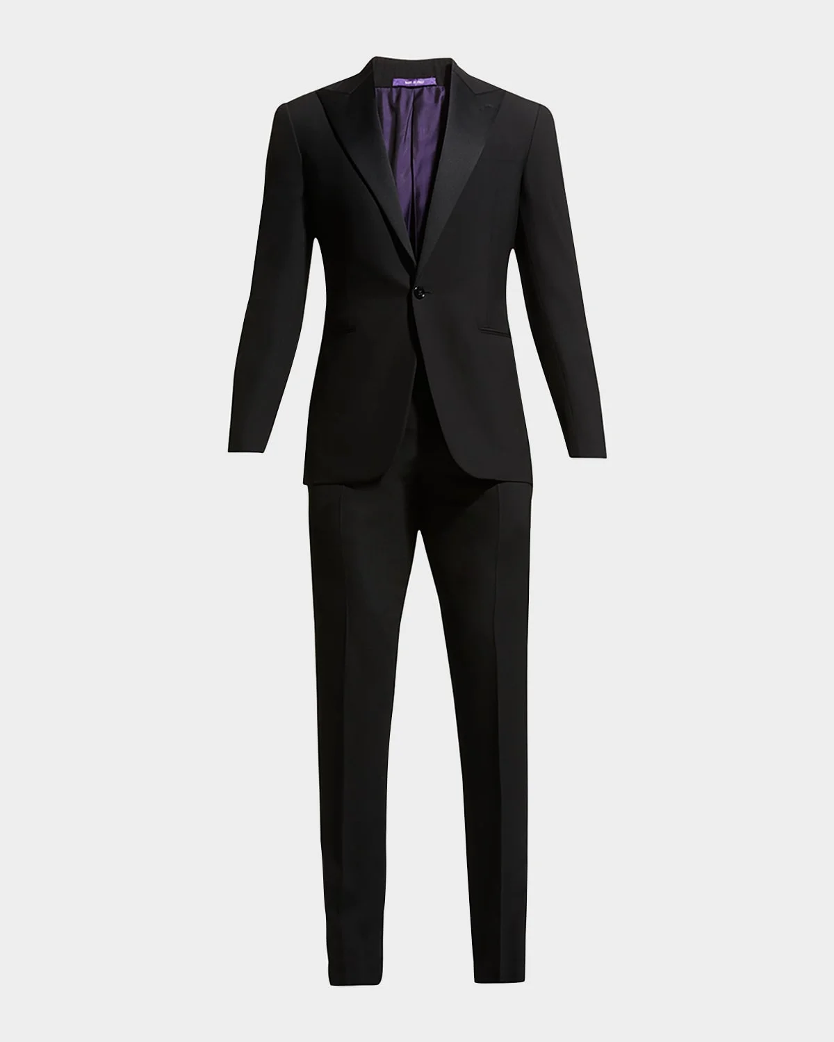 Men's Gregory Wool Barathea Peak Tuxedo - 1