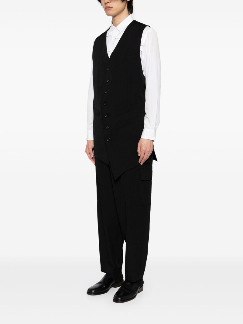 asymmetric wool waistcoat 3