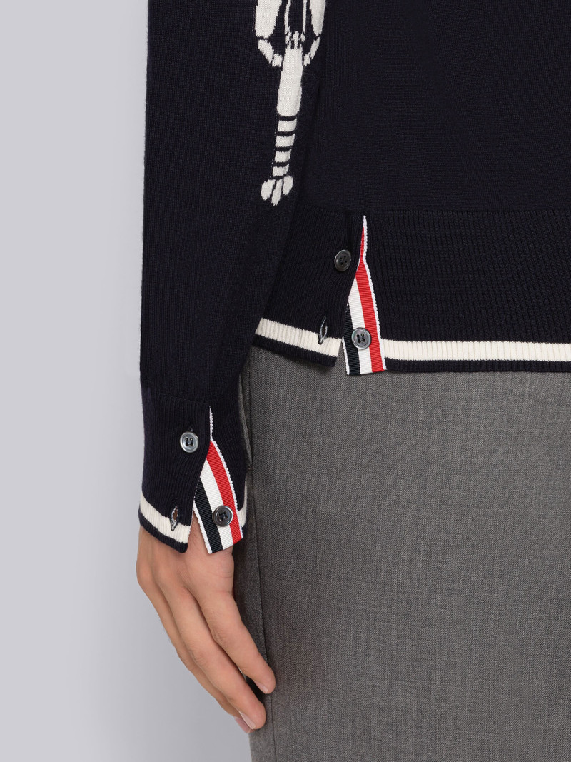 lobster-intarsia jumper 5