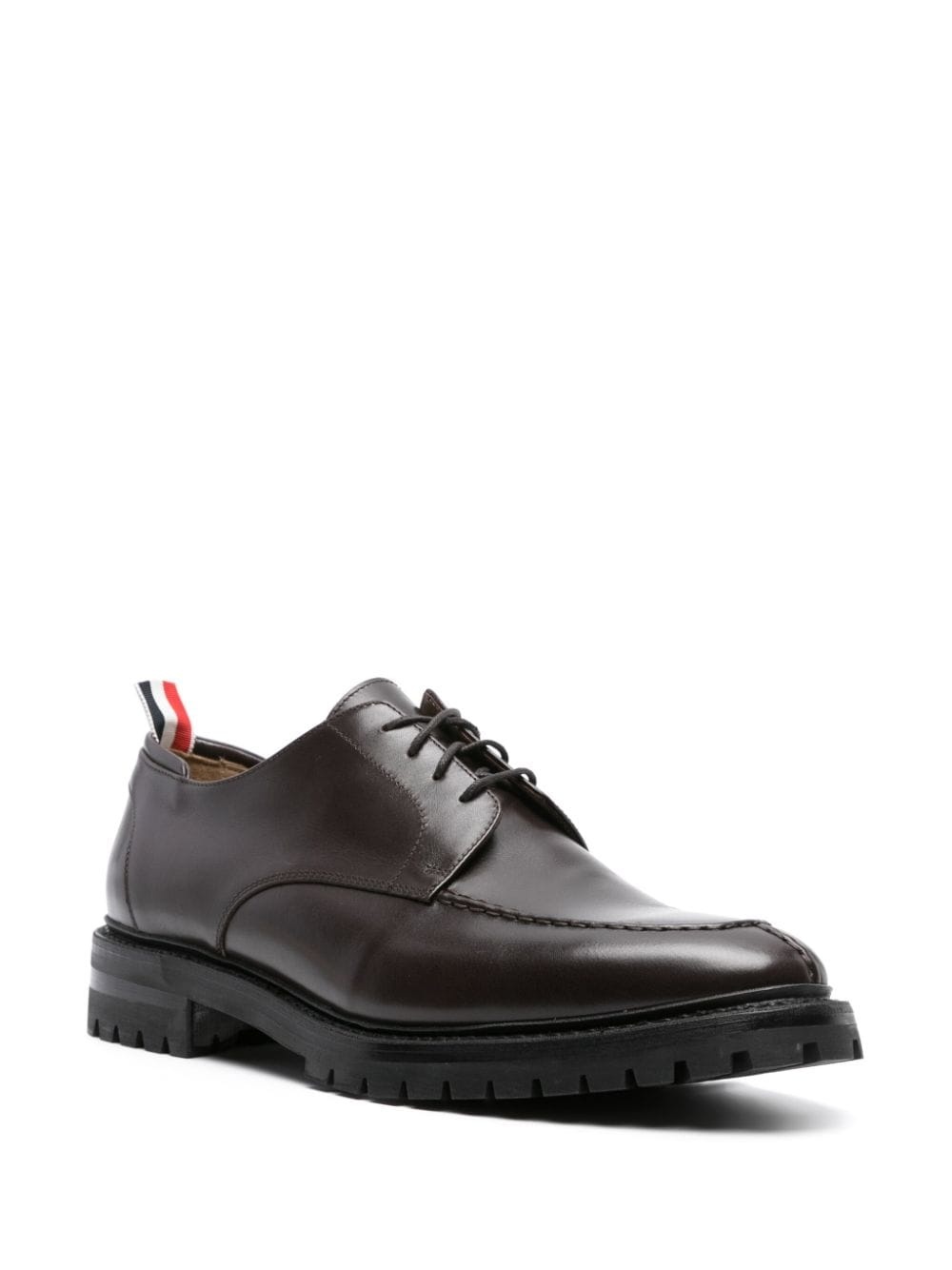 leather derby shoes - 2