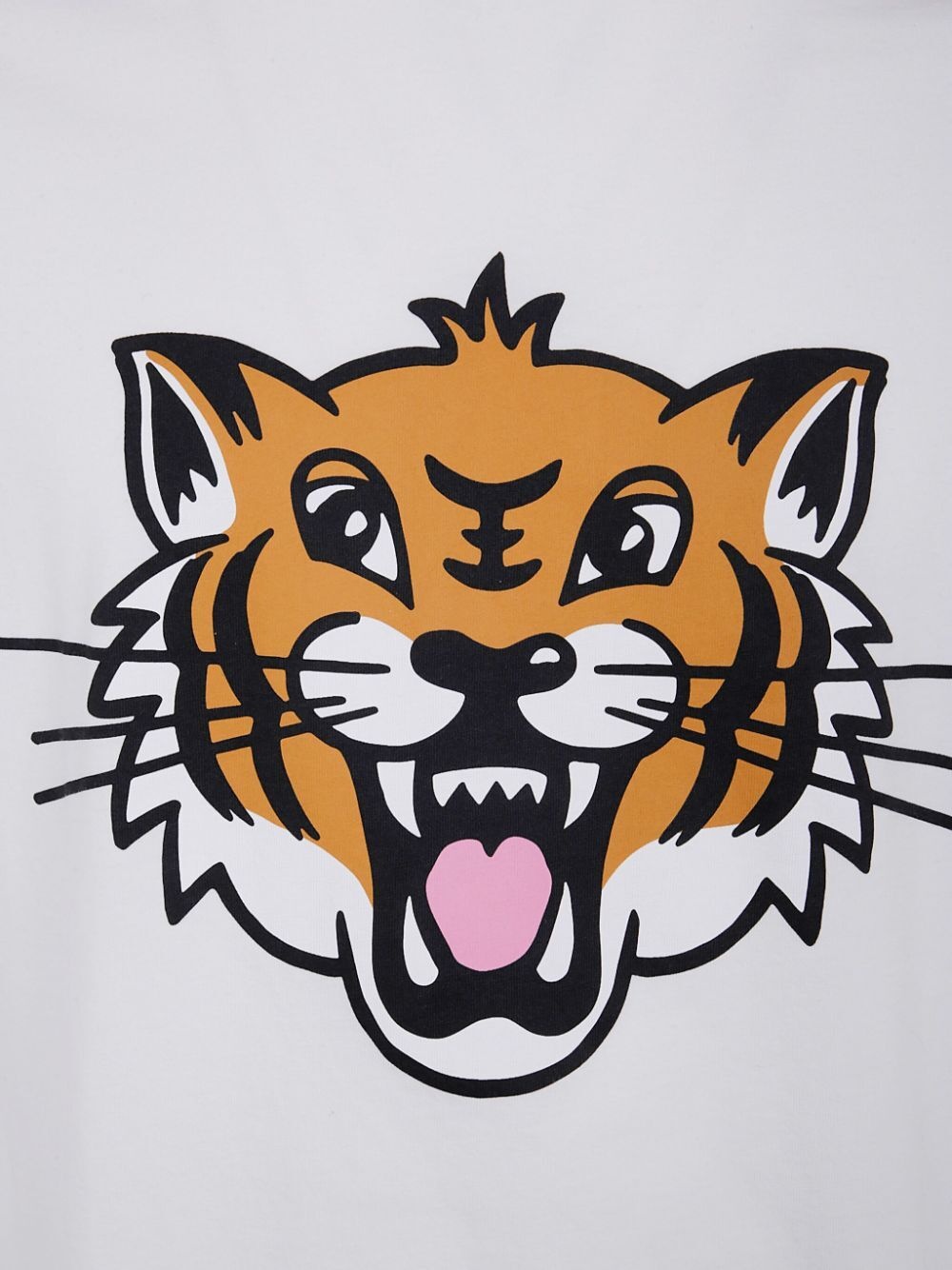 Kenzo Men Happy Tiger Printed T-Shirt - 5
