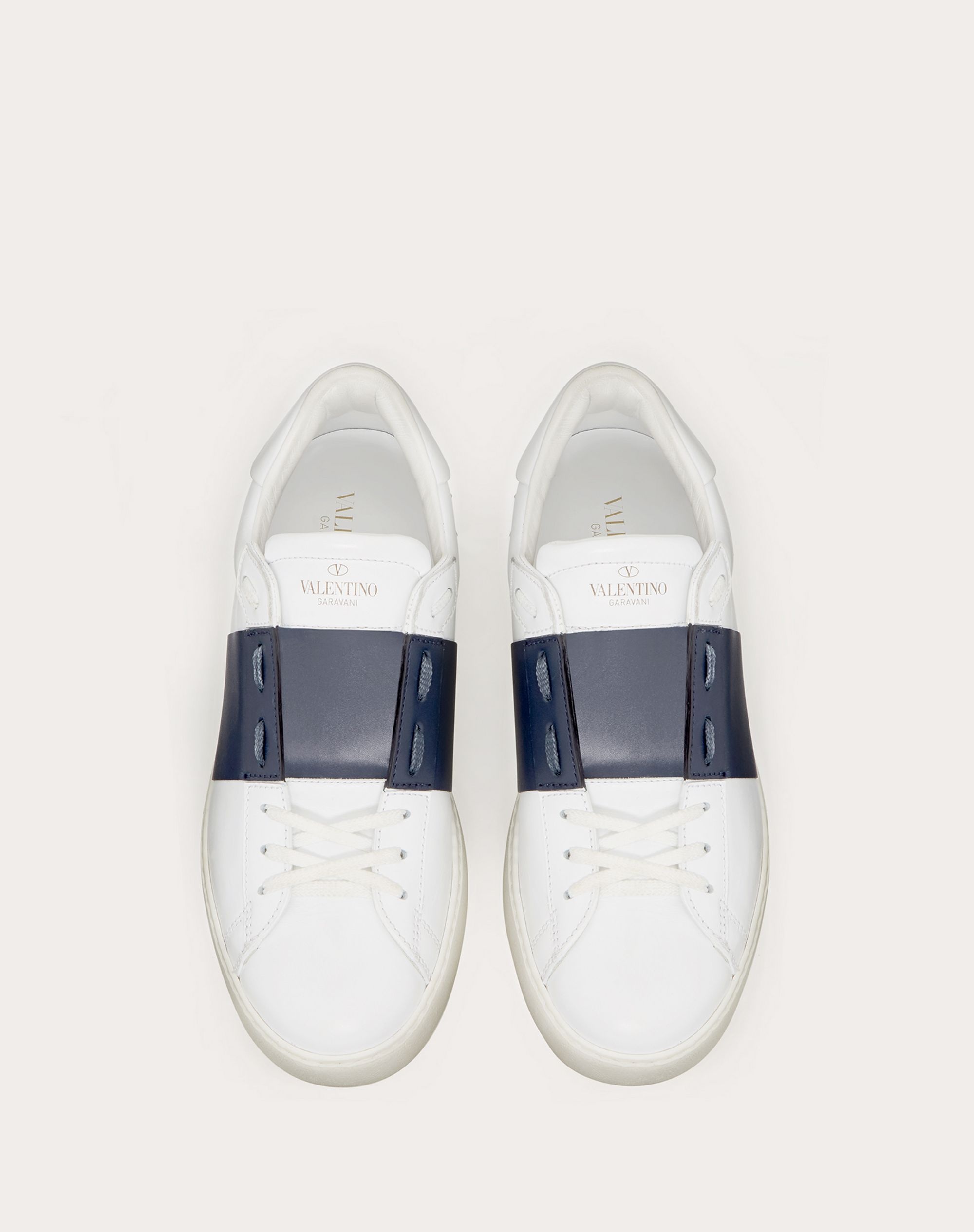 CALFSKIN OPEN SNEAKER - 4