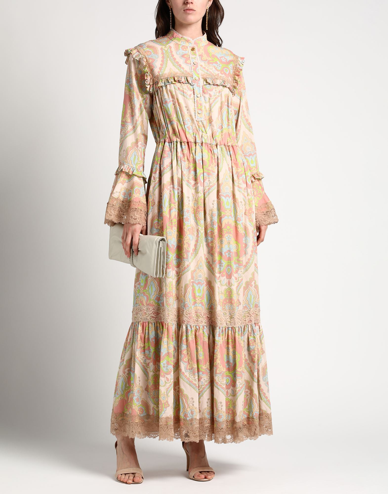 Light pink Women's Long Dress - 2