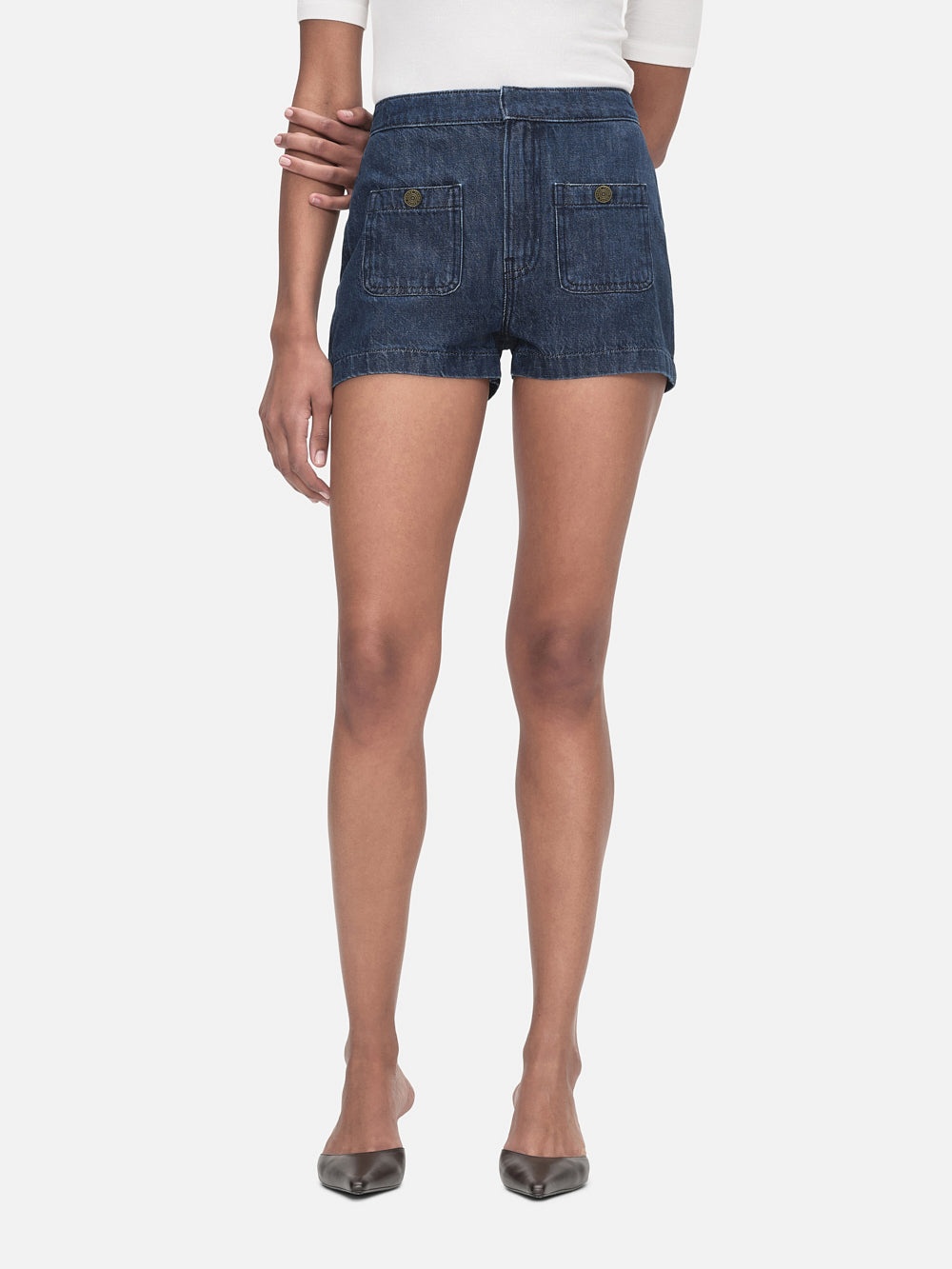 Patch Pocket Trouser Short in Cleopatra - 2
