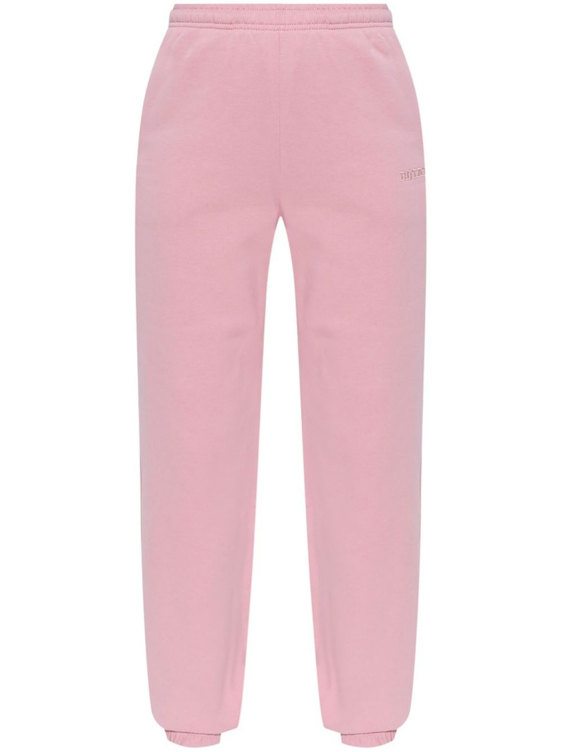 logo-embroidered track pants 1