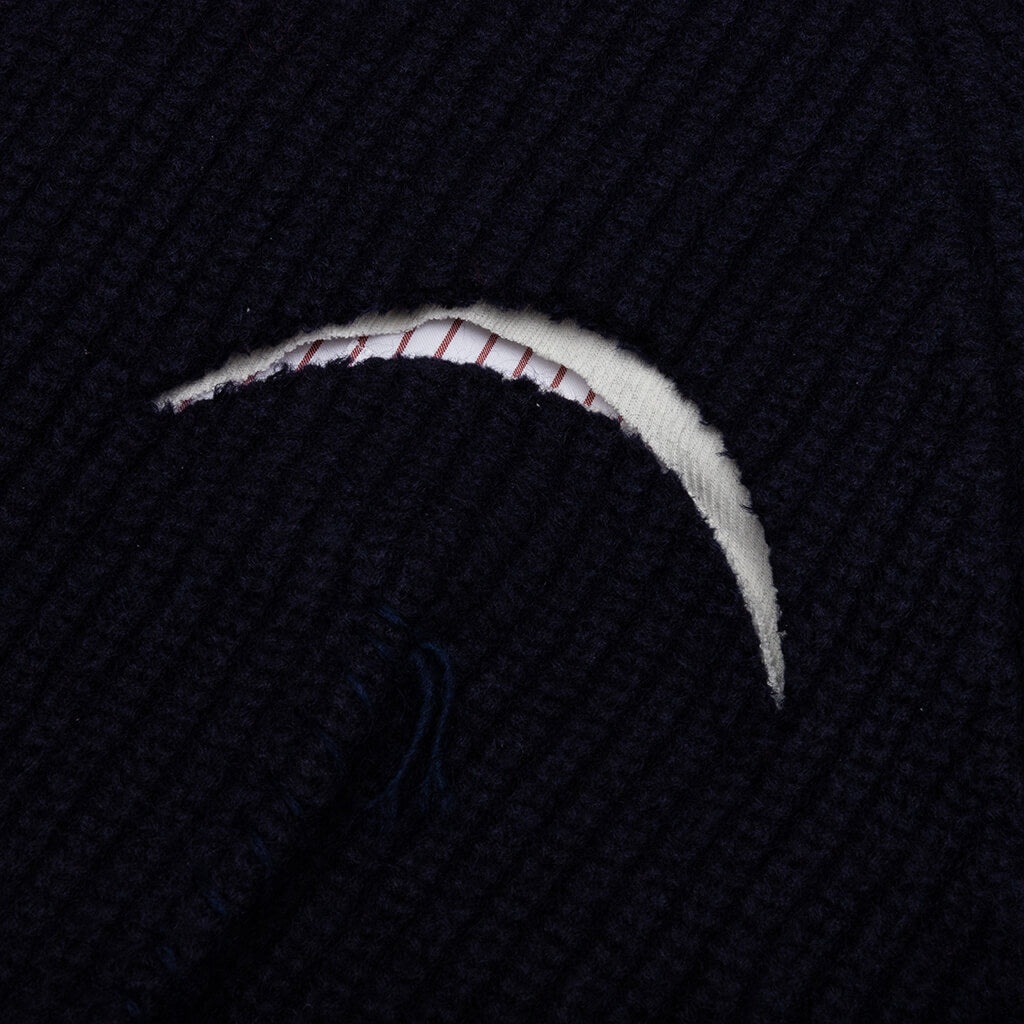 LAYERED SHIRT - WHITE/MIDNIGHT - 4