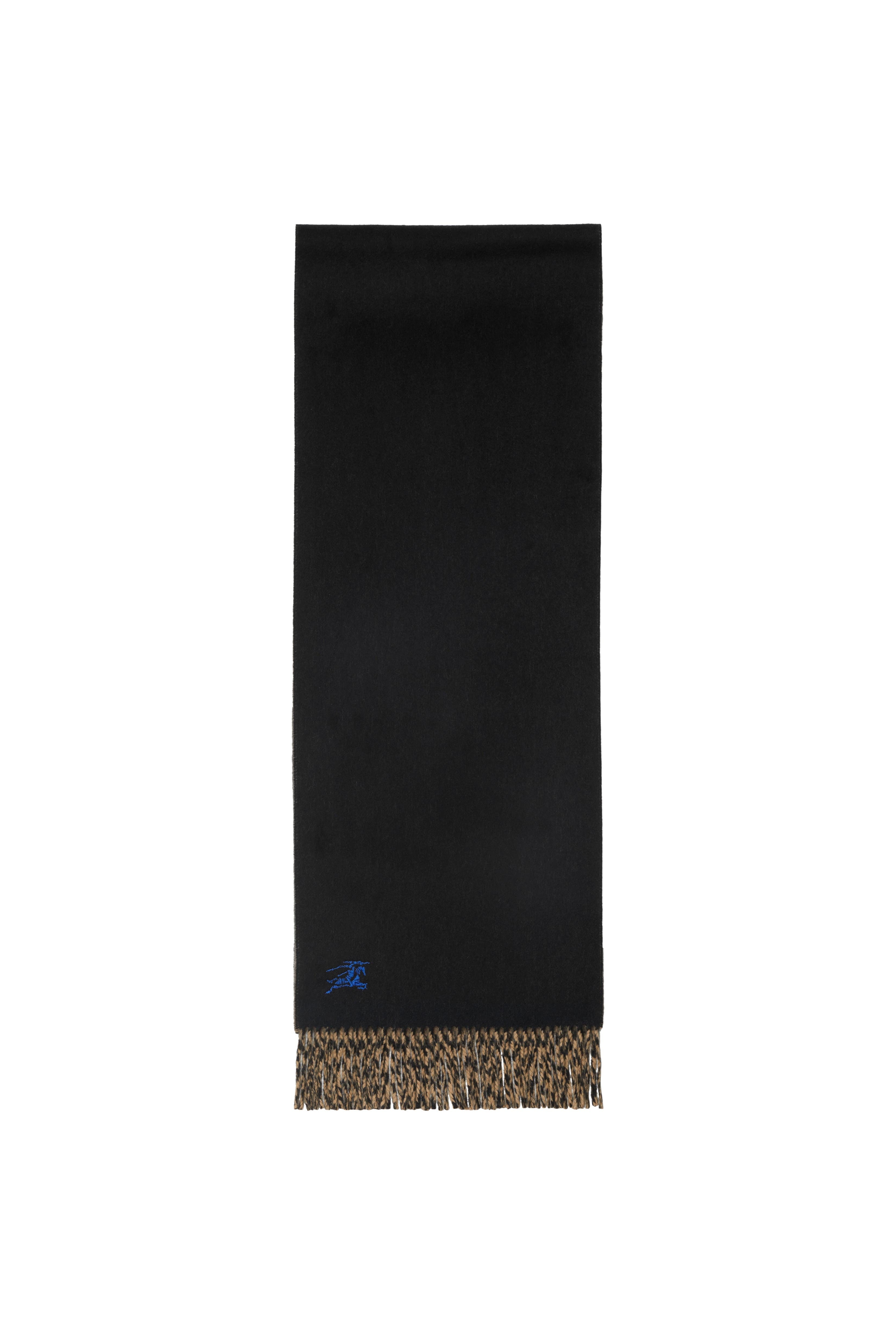 burberry Reversible Cashmere Scarf in Camel/black at Nordstrom - 4