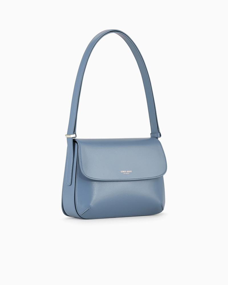 GIORGIO ARMANI LARGE PALMELLATO LEATHER LA PRIMA BAG outlook