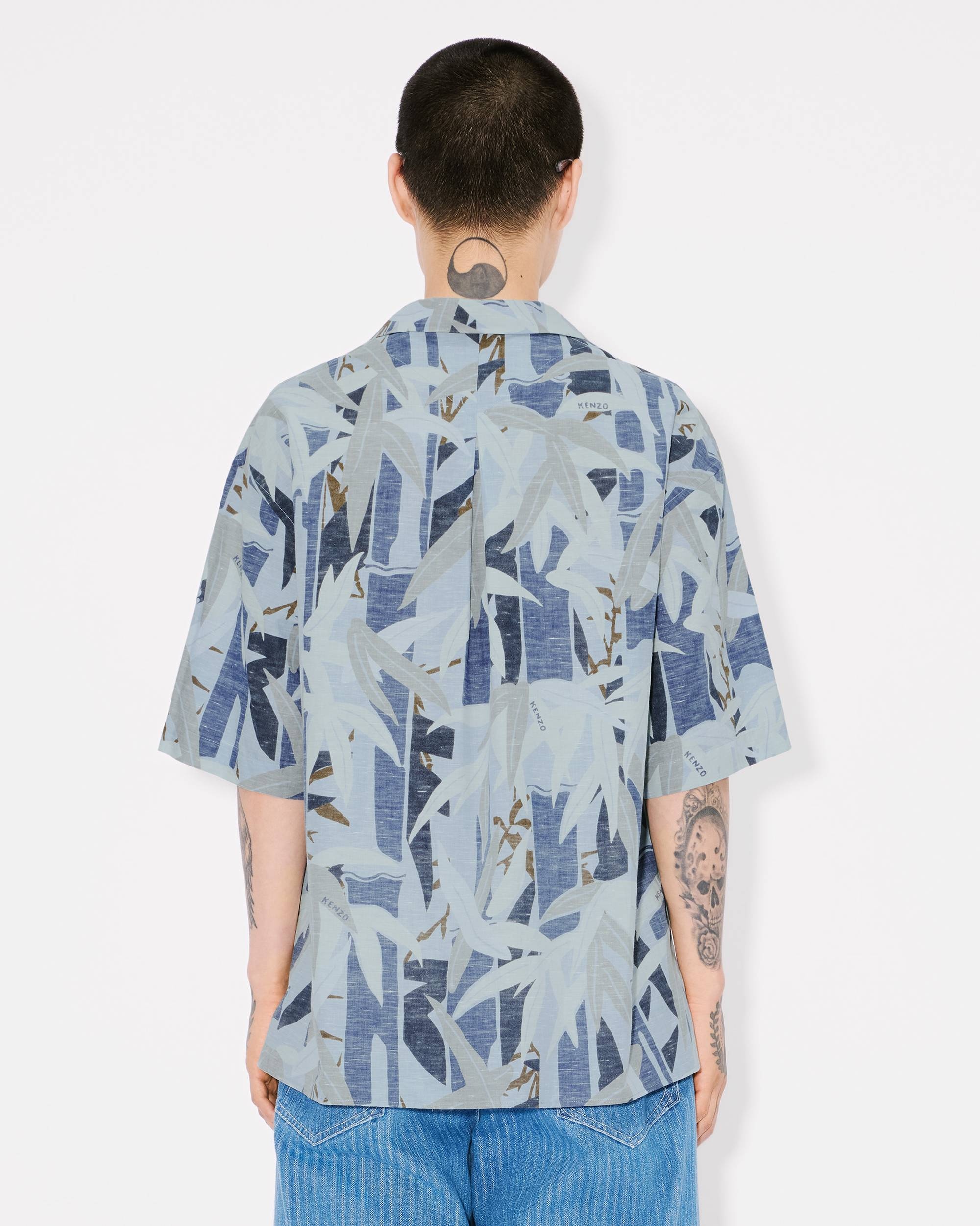 'KENZO Chiky-Rin Camo' hawaiian short sleeve shirt - 4