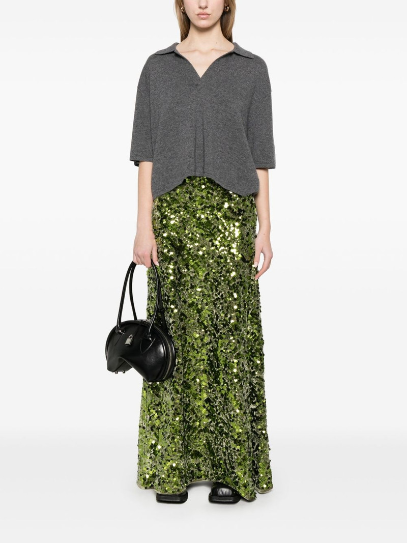 GANNI sequinned skirt outlook