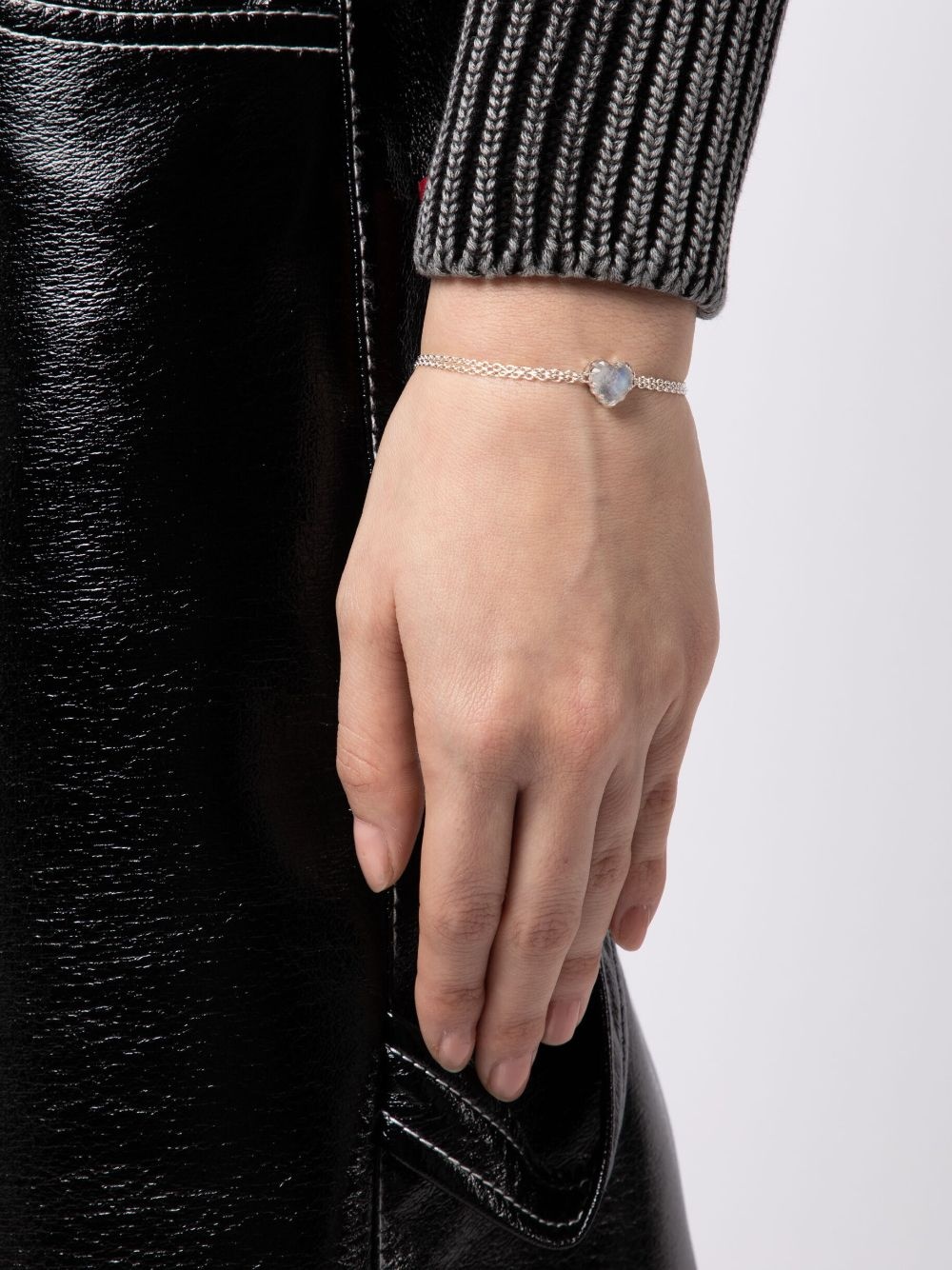 Love Claw moon stone bracelet - 2