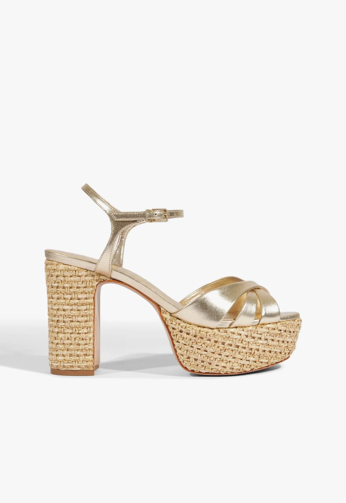 Keefa Raffia Platform Sandal - 1