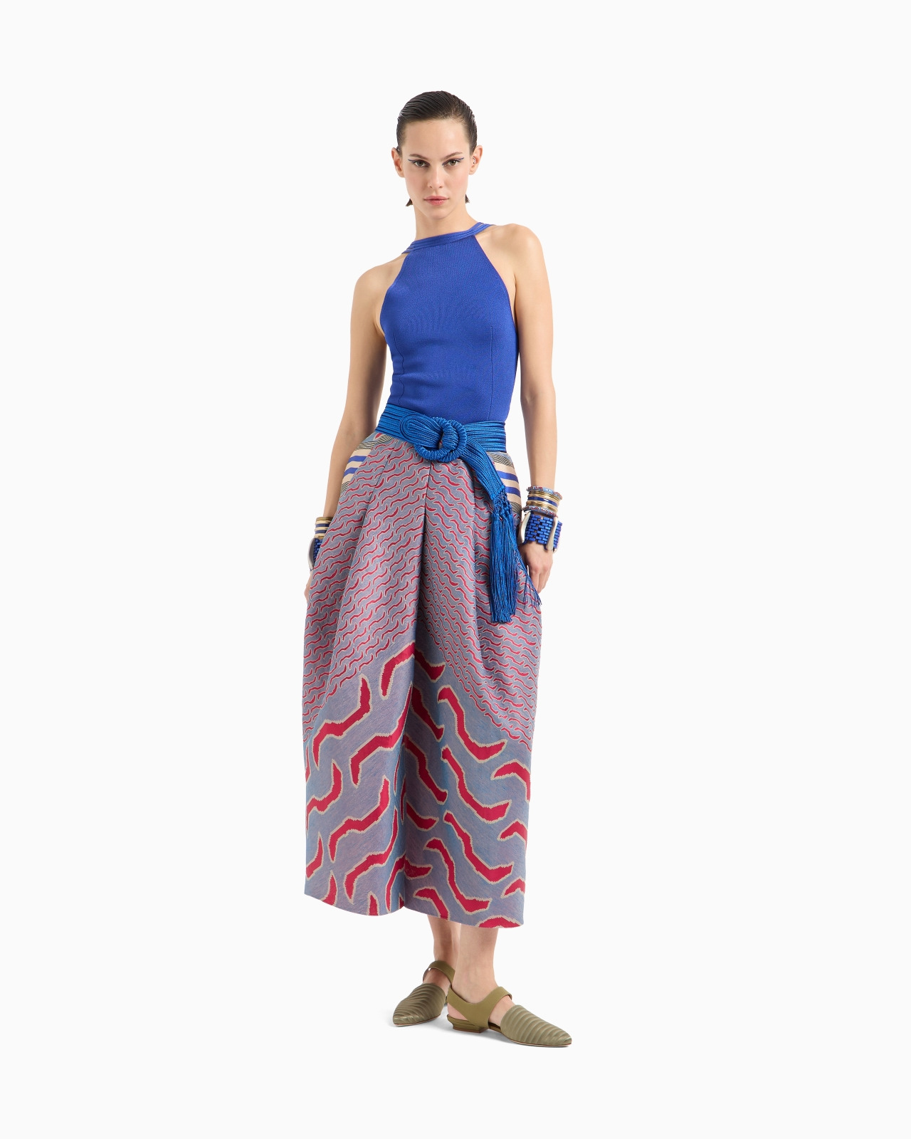SILK KNIT TOP - 2
