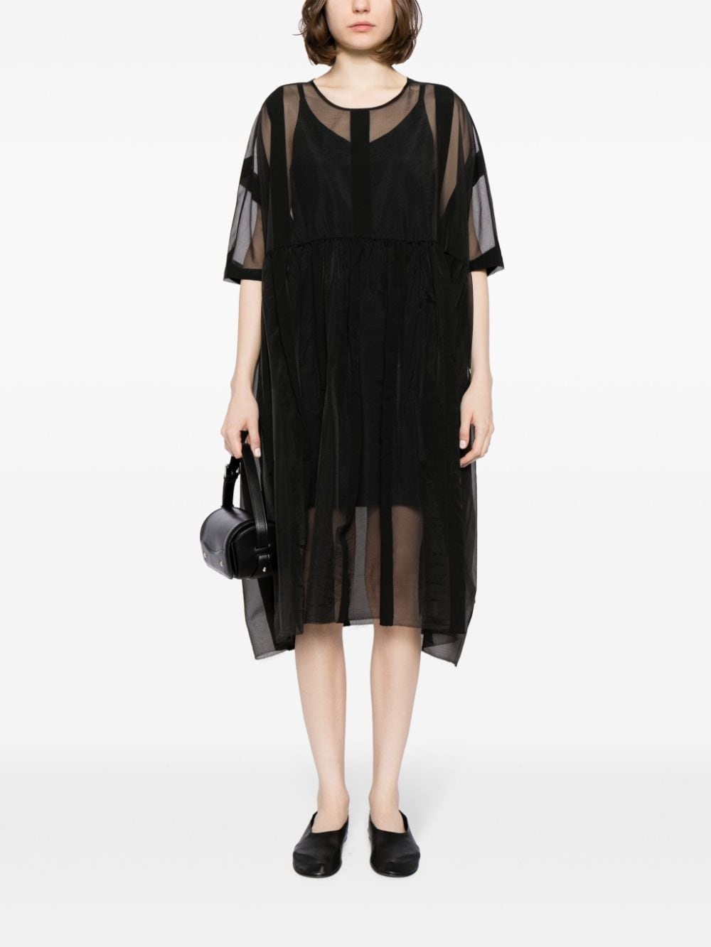 ワンピース UMA WANG Woman Dress Black UW5081 UW900 UMA WANG - Women Avery Dress – Atelier New York