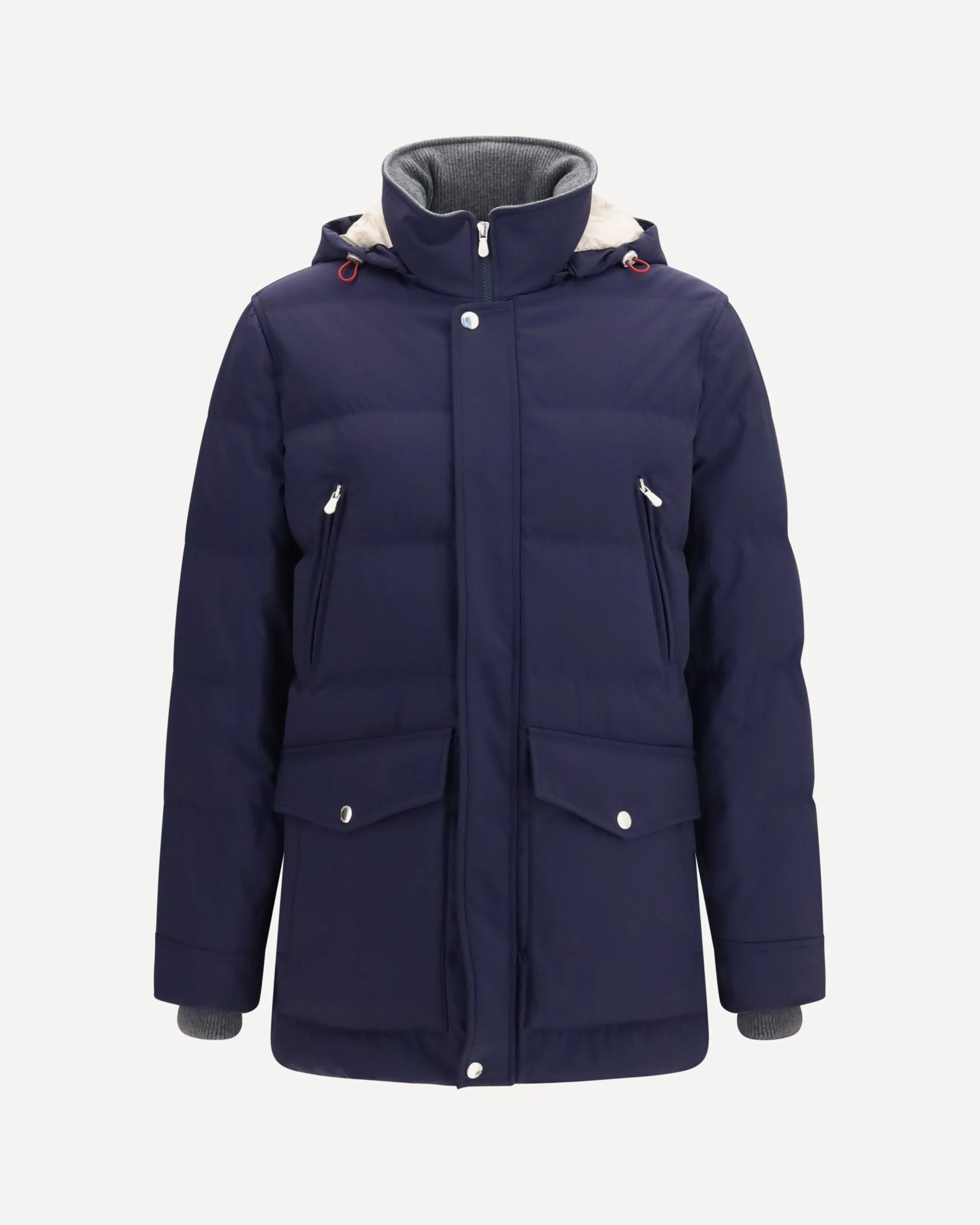 Nylon hooded Jacket - 1