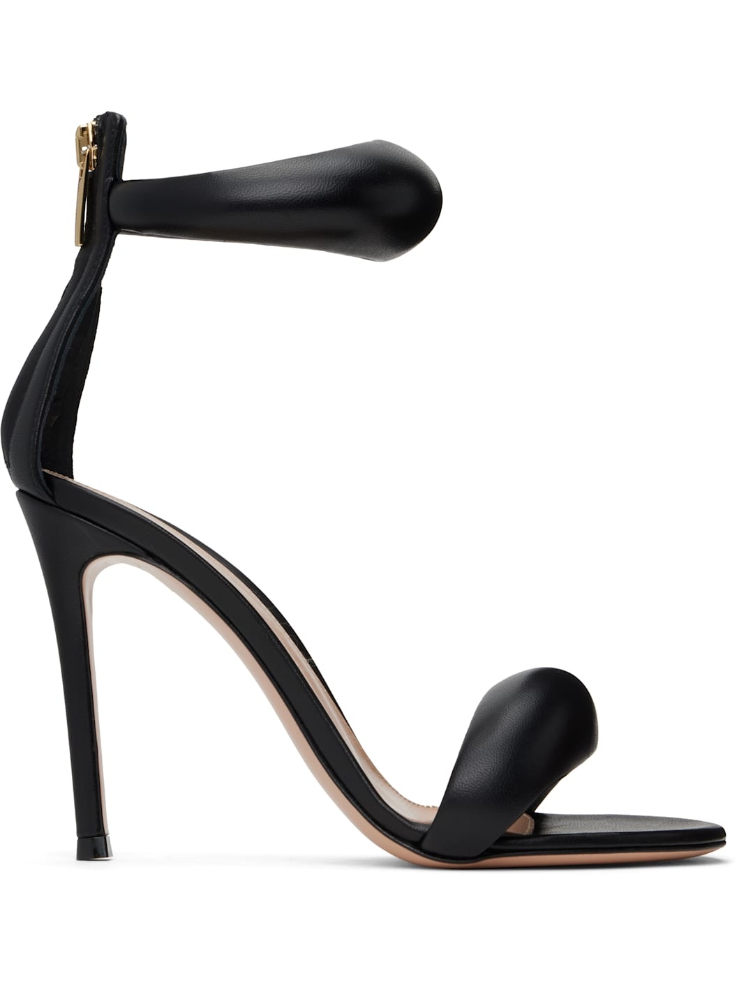 Black Bijoux Heeled Sandals - 1