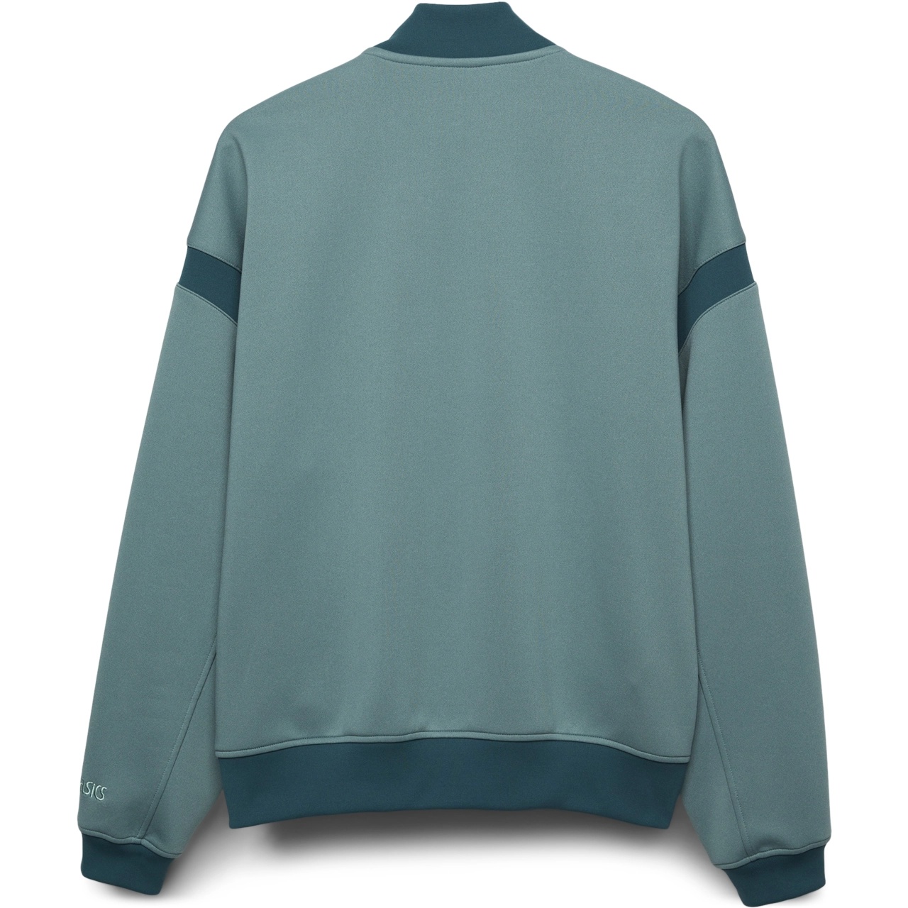 KNIT VARSITY JACKET - 2