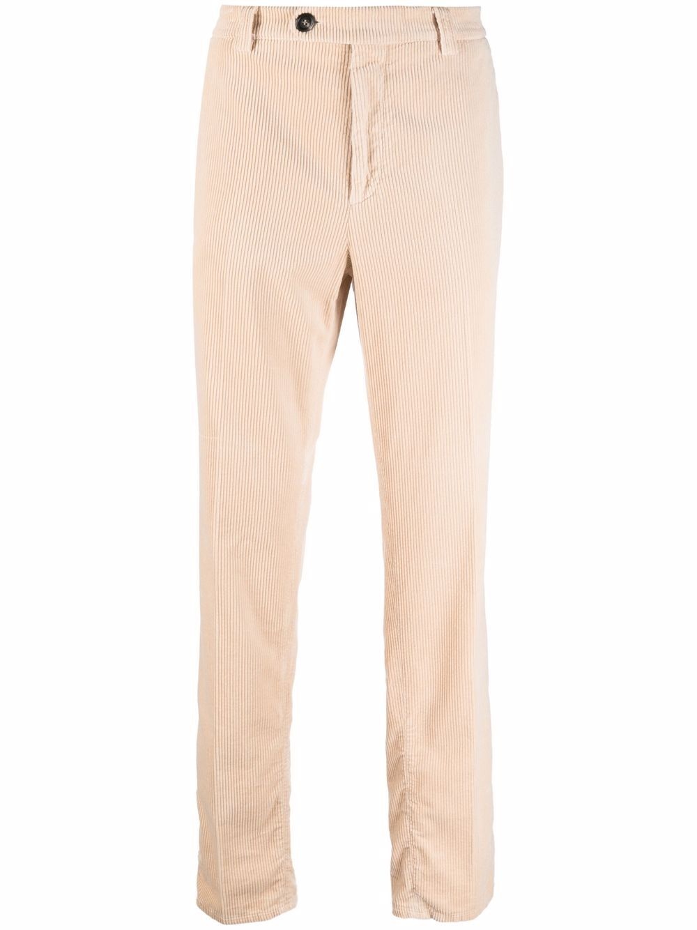 slim-cut chino trousers - 1