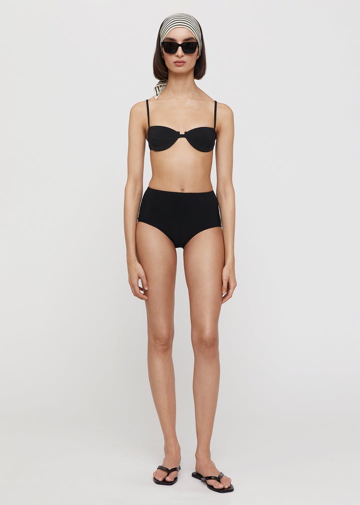 High bikini bottoms black - 2