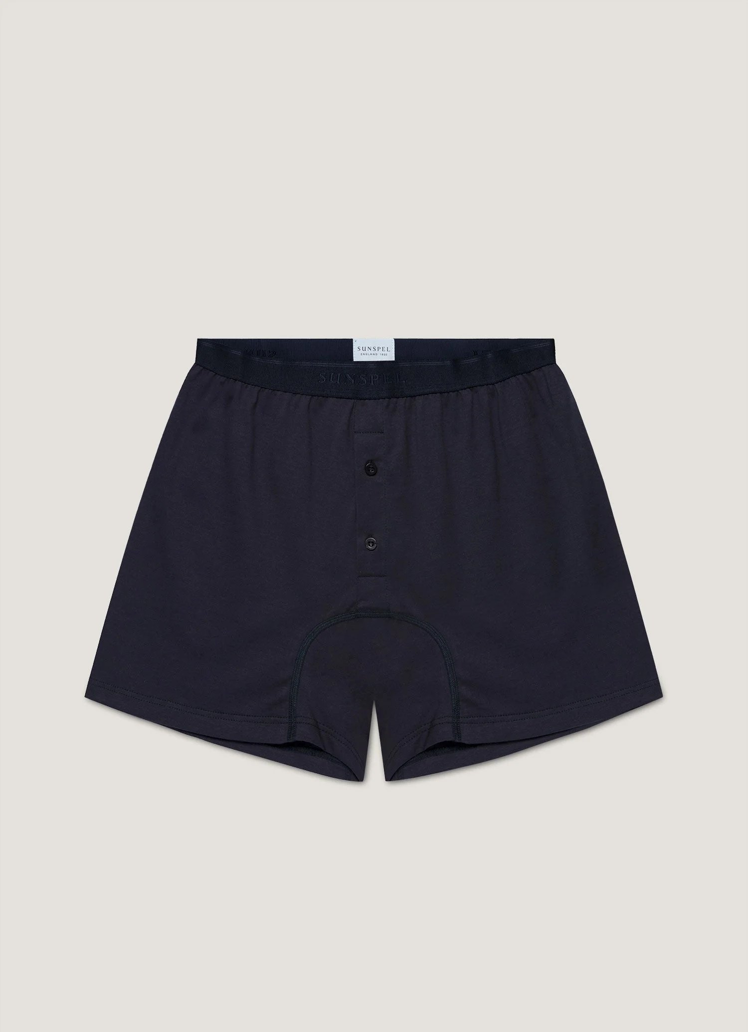Superfine Cotton Two‑Button Boxer Briefs - 1