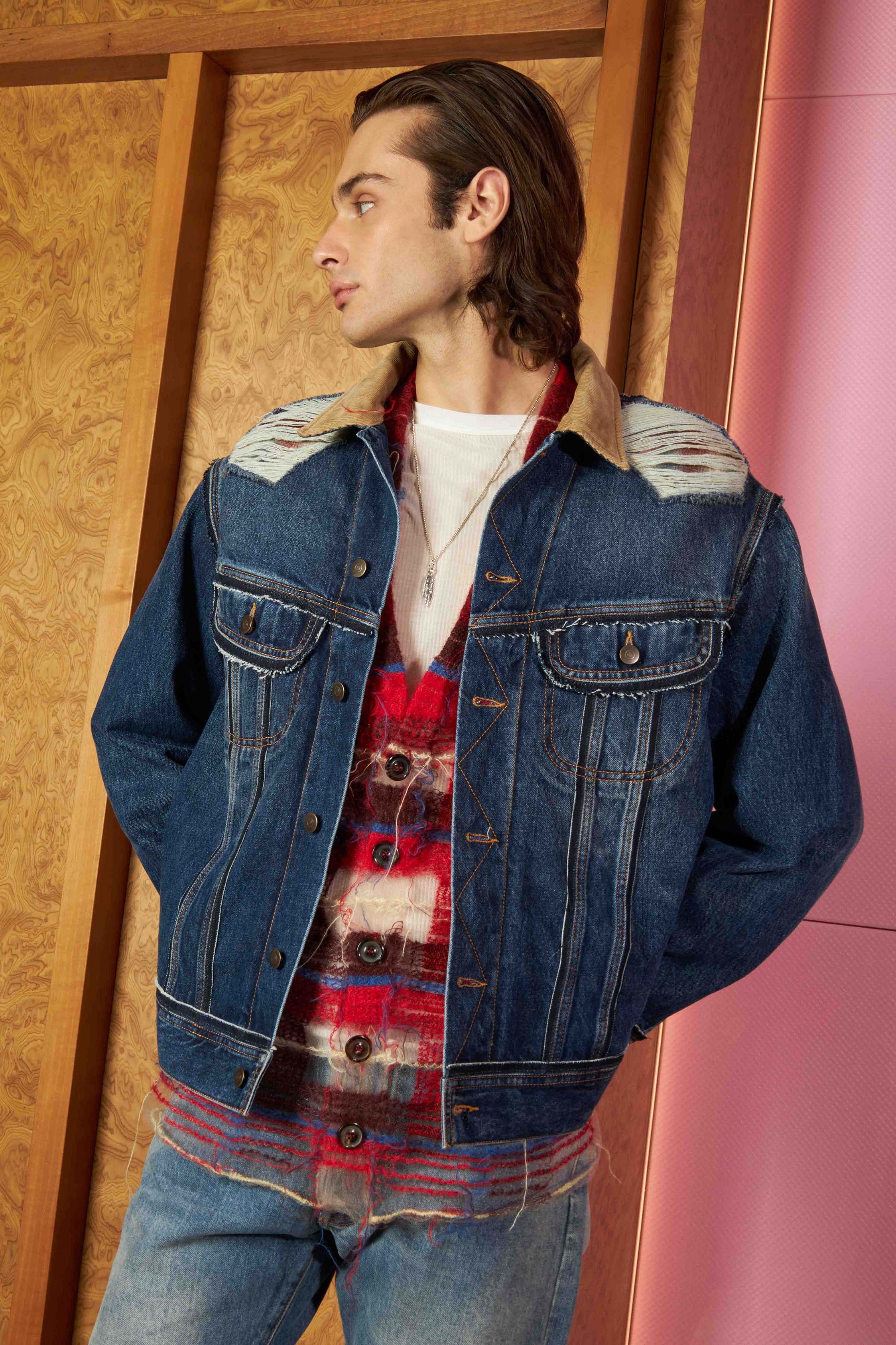 Pendleton Denim Jacket - 1