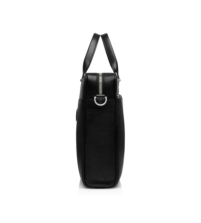 TOM FORD GRAIN LEATHER SLIM BRIEFCASE outlook