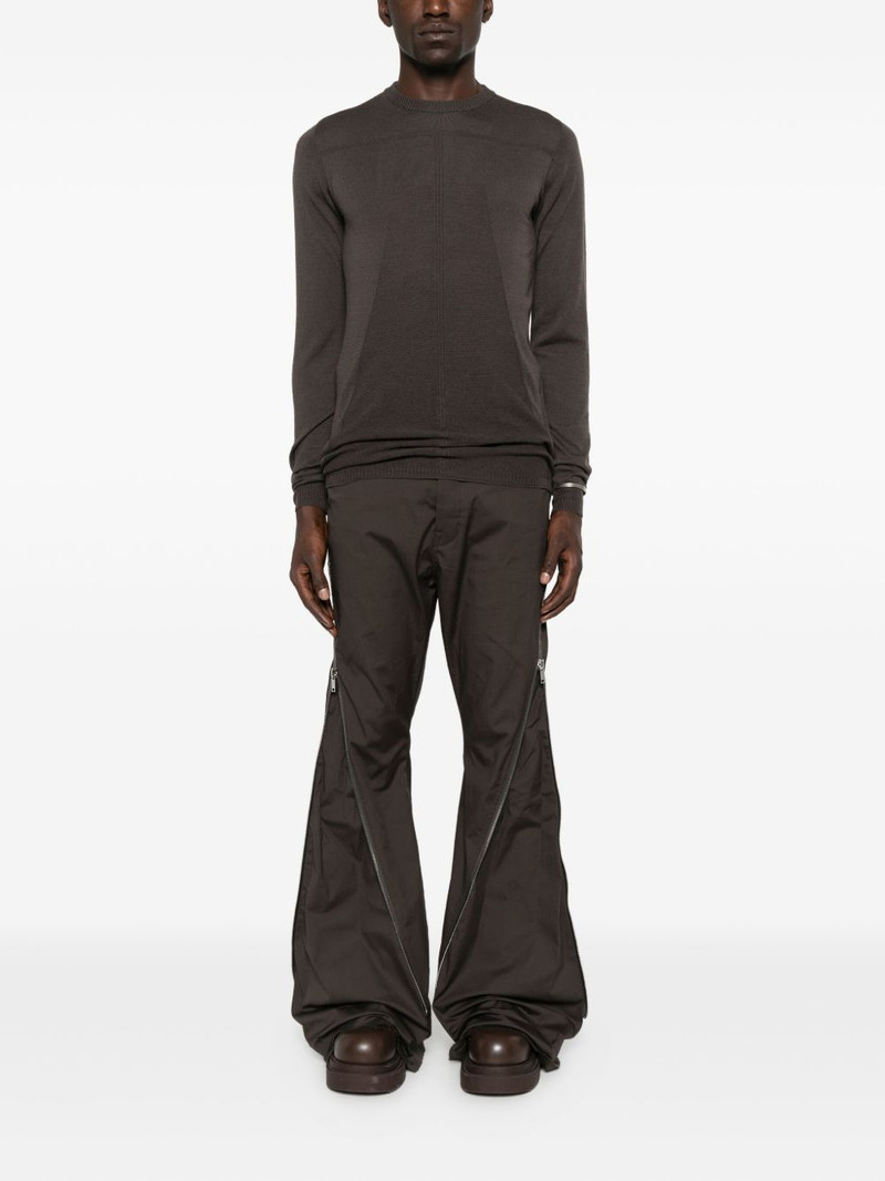 Rick Owens zip-detailing trousers outlook
