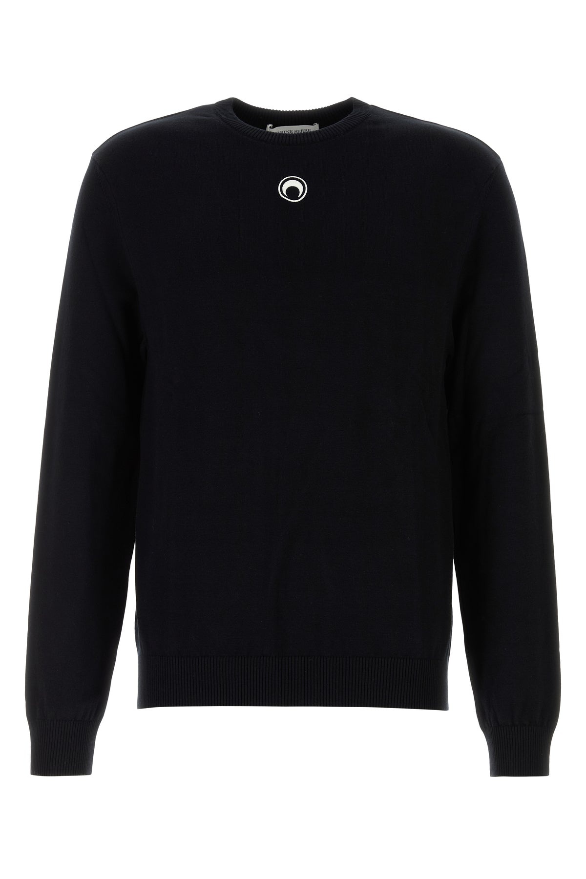 Black stretch viscose sweater - 1