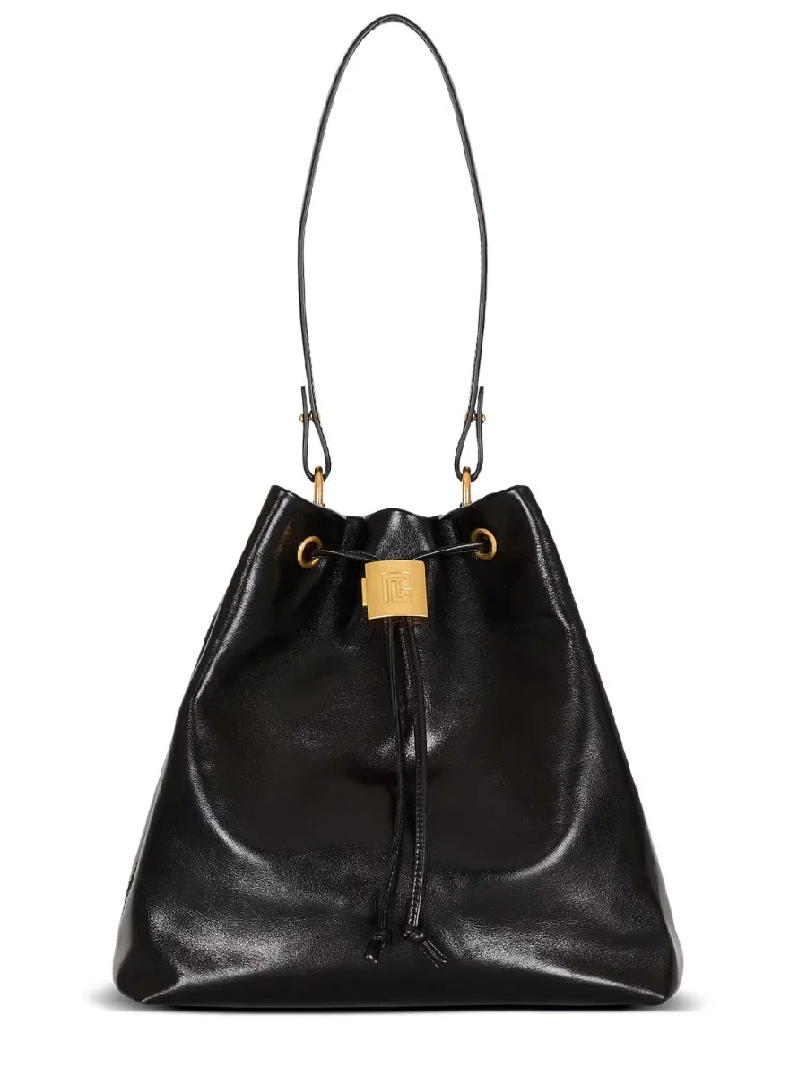 Balmain Men Zaino "Pulse" Convertibile In Pelle - 1
