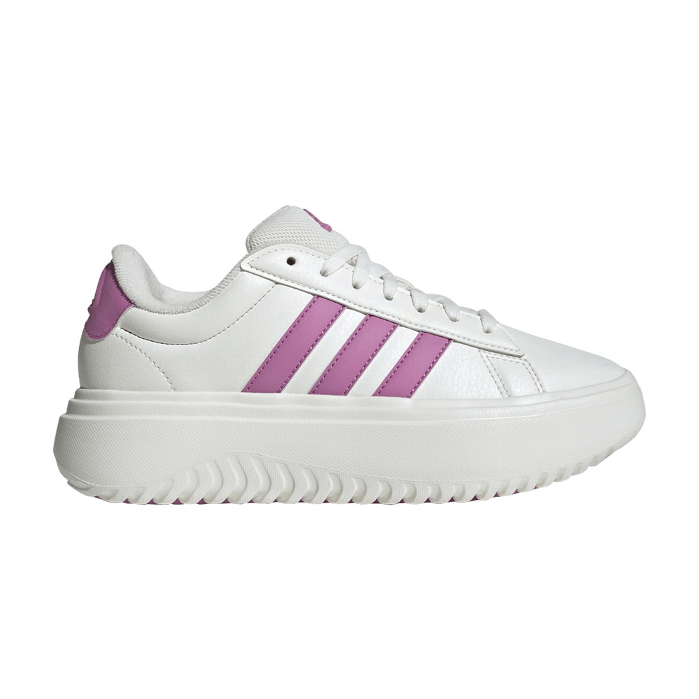 Wmns Grand Court Platform 'White Preloved Purple' - 1