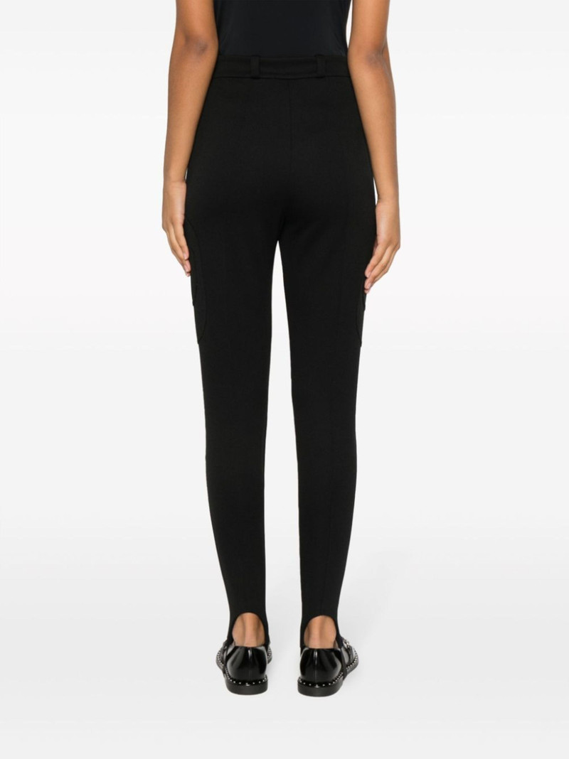 lyocell-cotton blend stirrup trousers 4