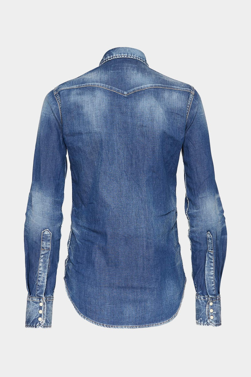 DSQUARED2 DENIM WESTERN SHIRT outlook