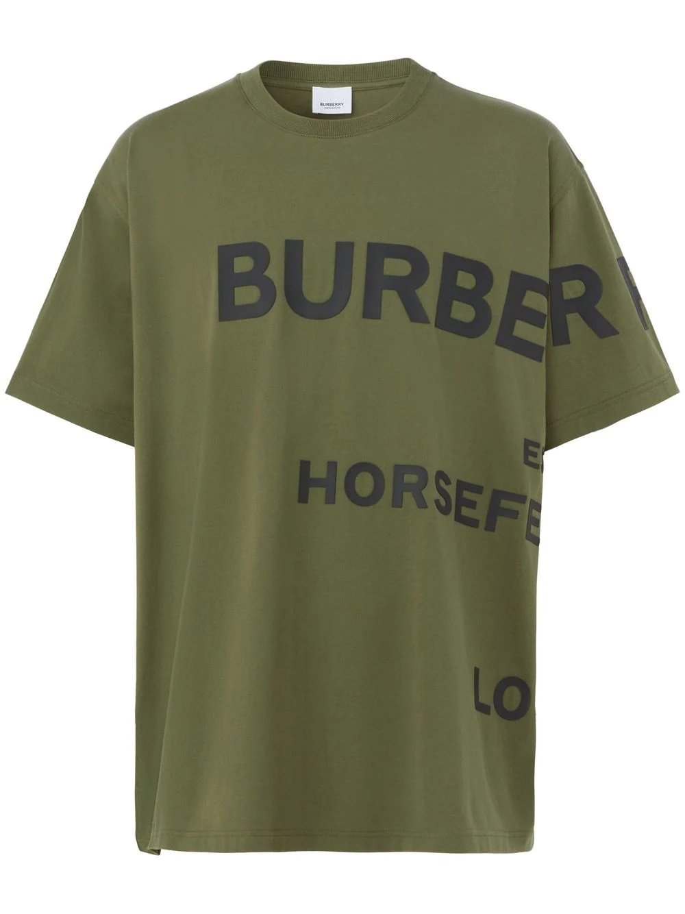 Horseferry print oversized T-shirt - 1