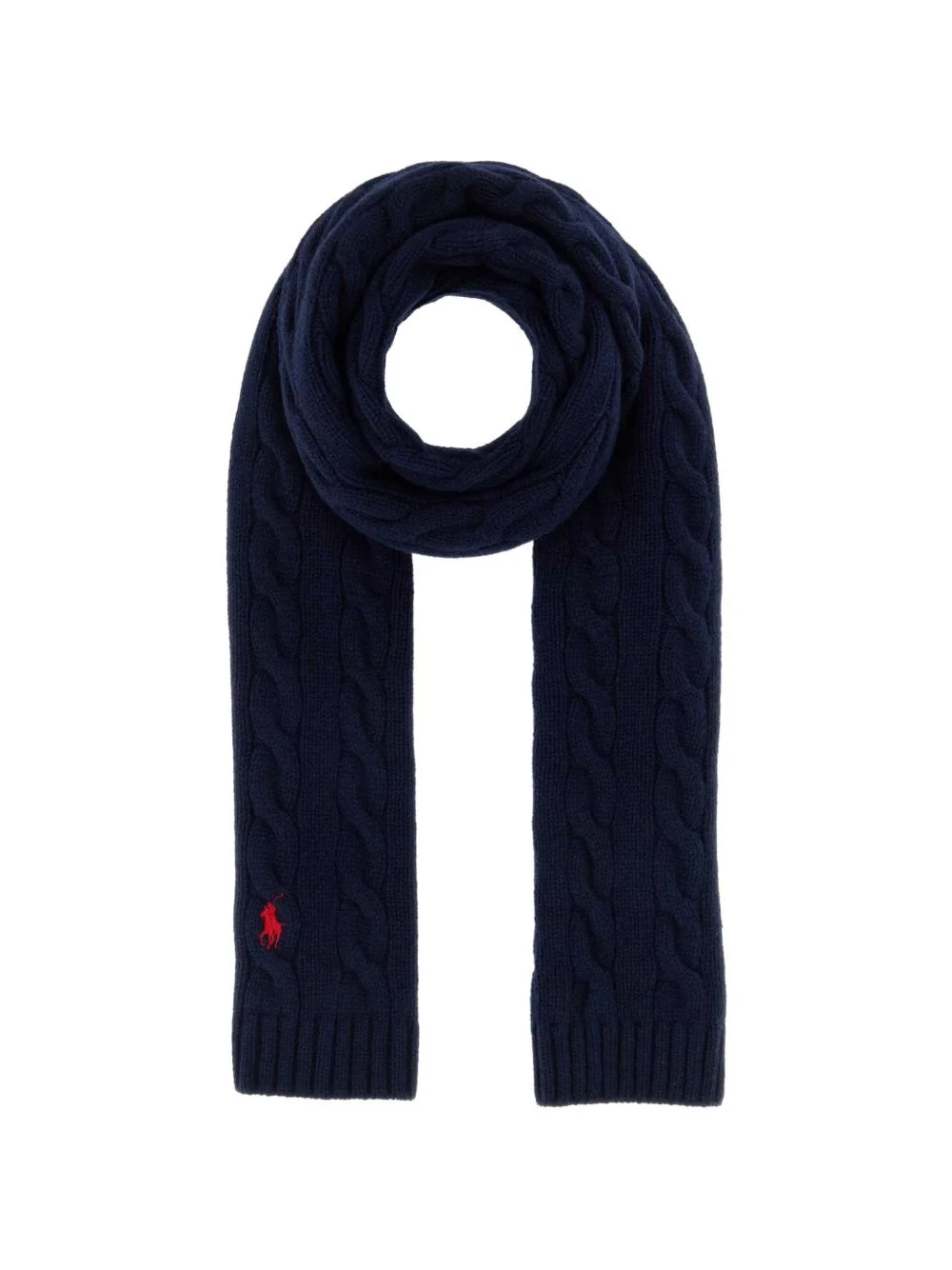 cable-knit scarf - 1