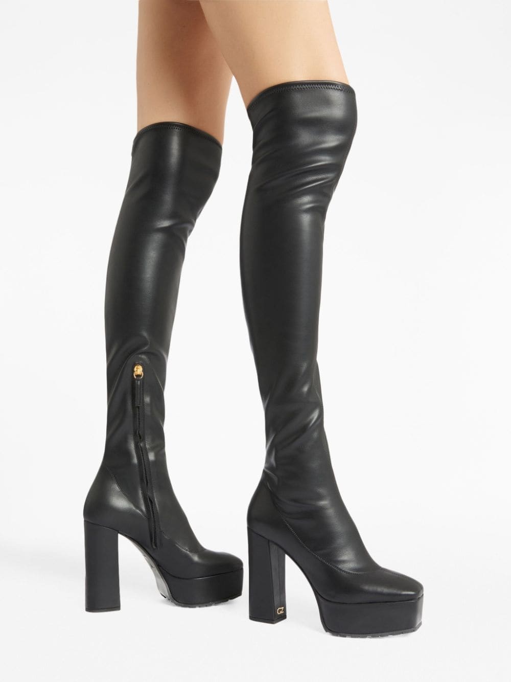 Morgana 120mm leather boots - 5