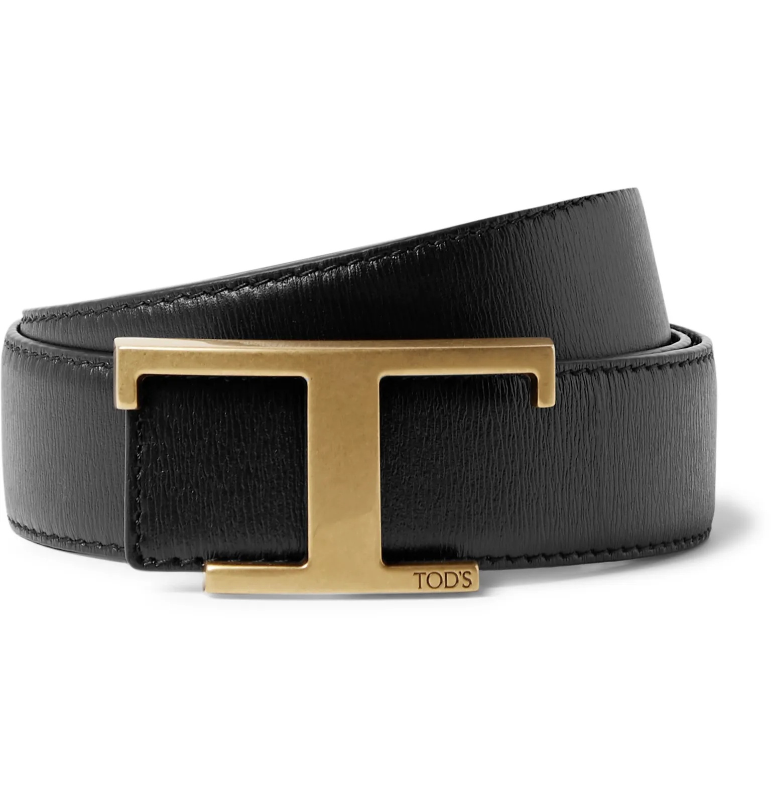 3.5cm Reversible Leather Belt - 1