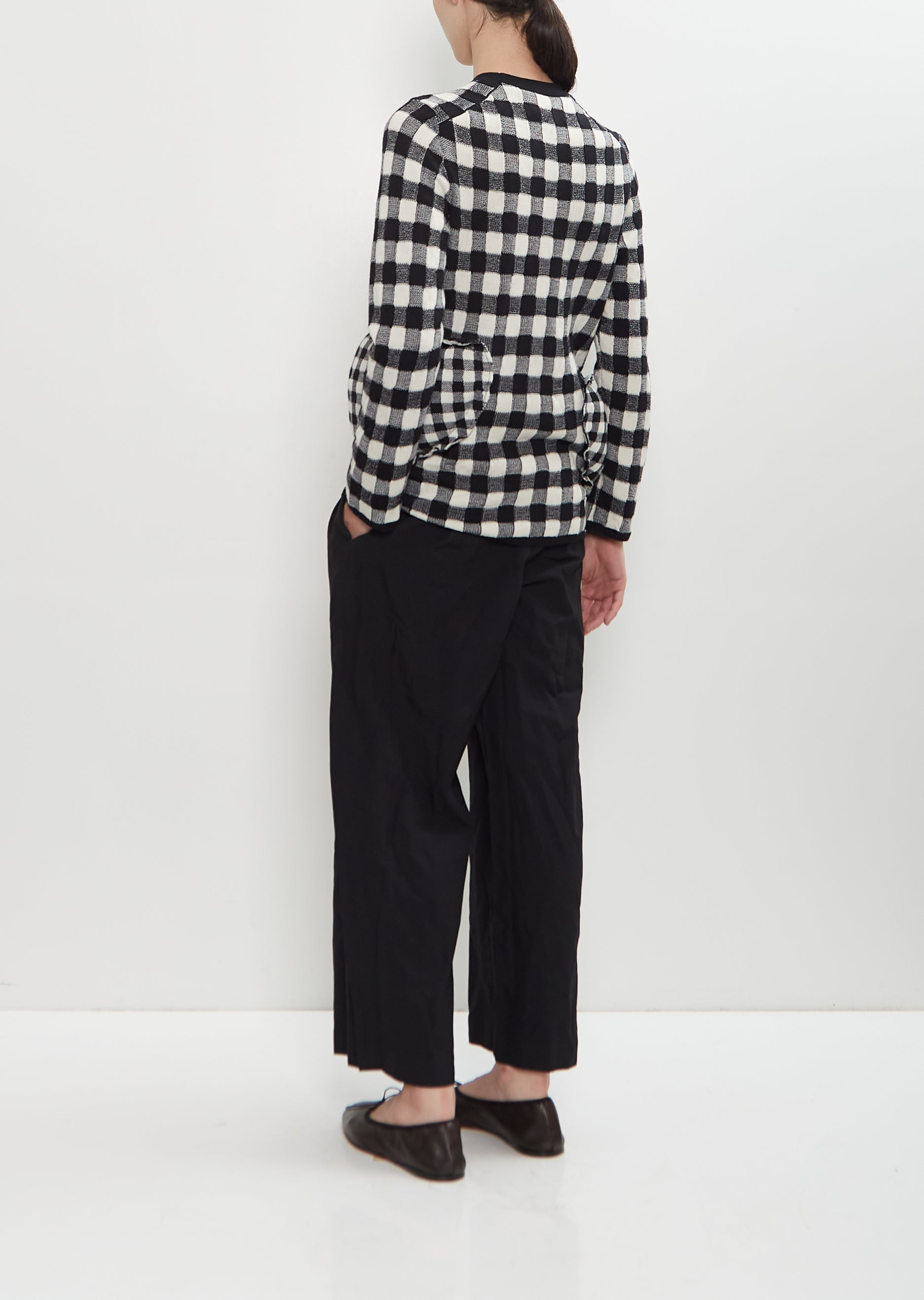 Padded Detail Sweater - 3