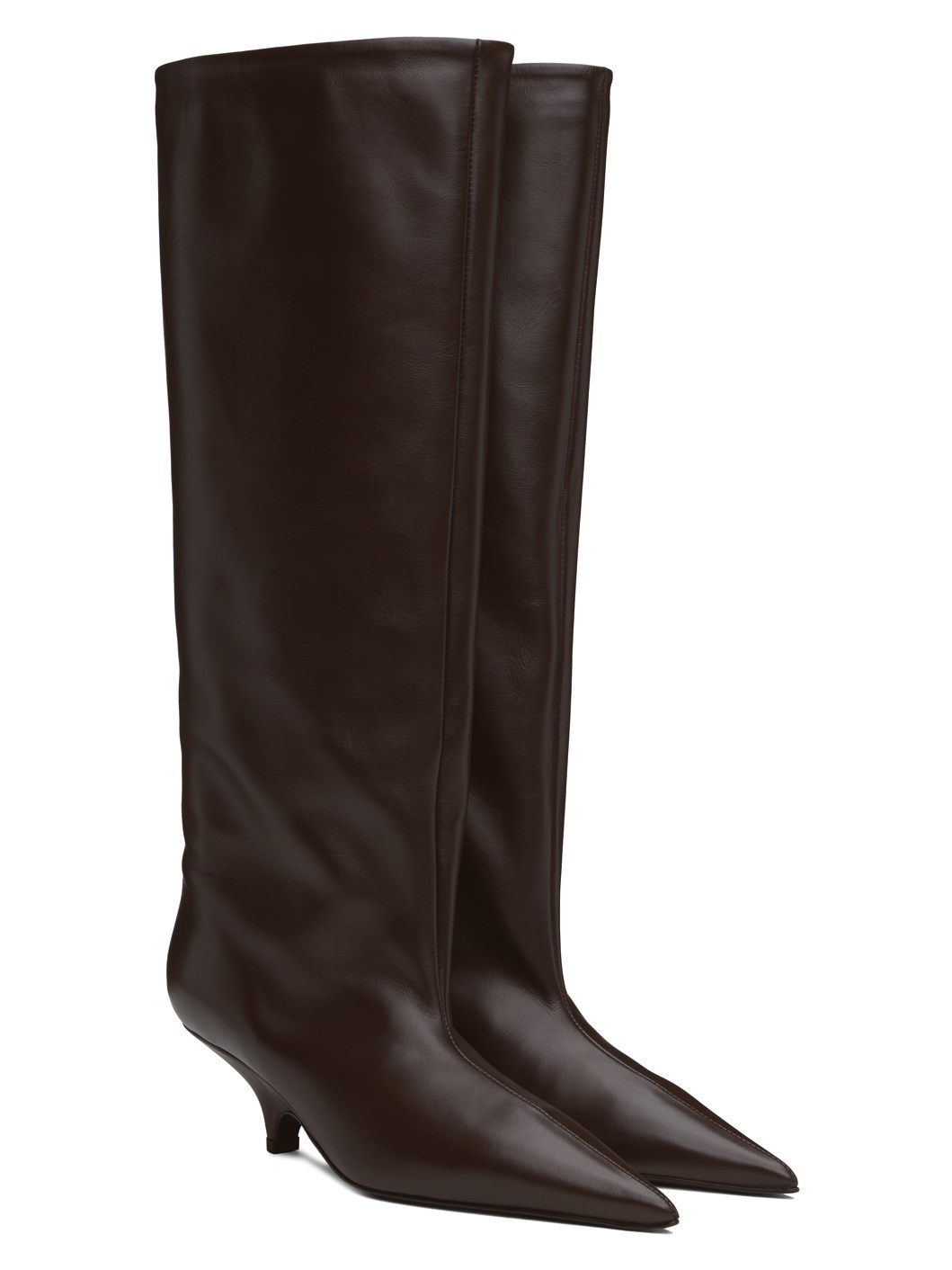 Brown 'The Wedge-Heel' Boots - 4