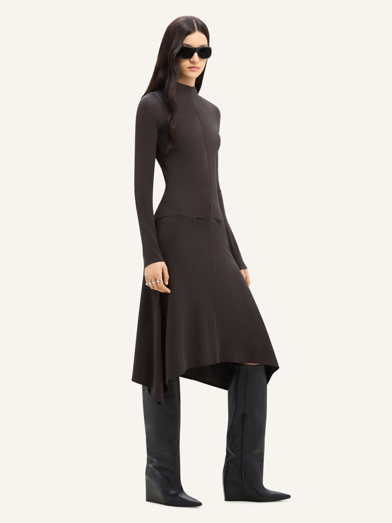 VOLCANO MIDI JERSEY DRESS 3