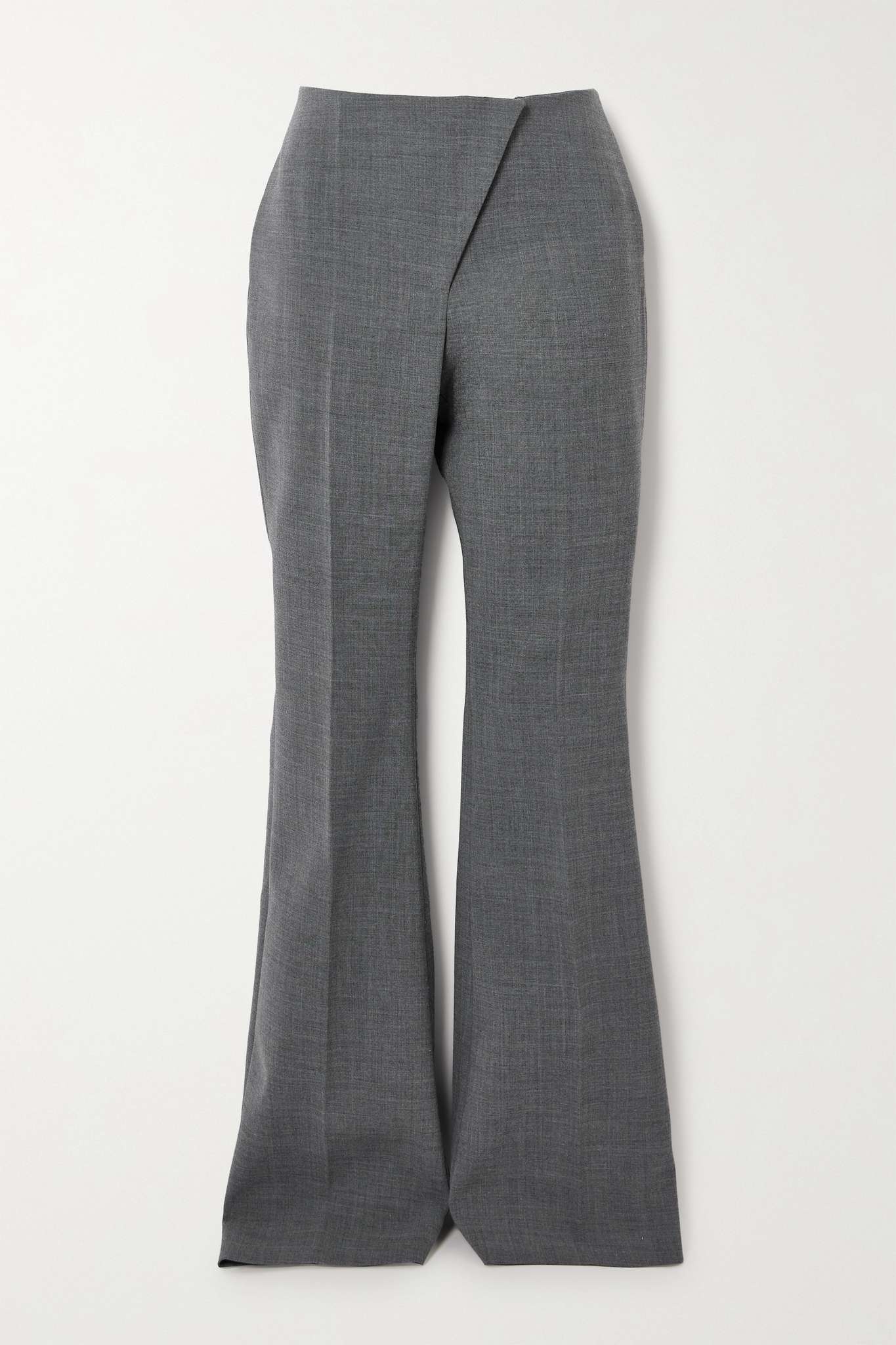 Woven straight-leg pants - 1