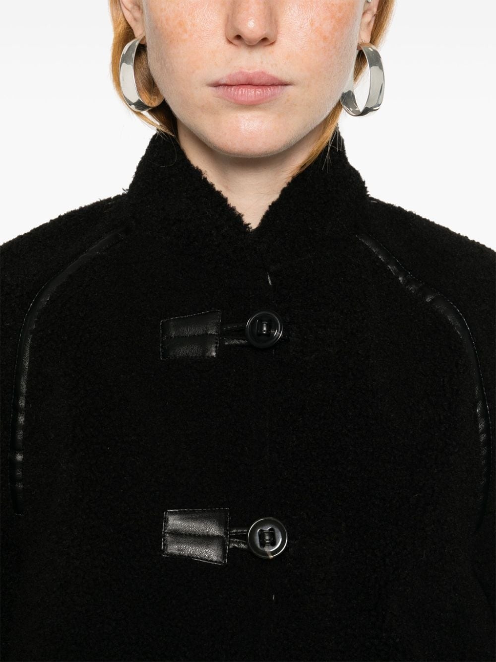 faux-shearling jacket - 5