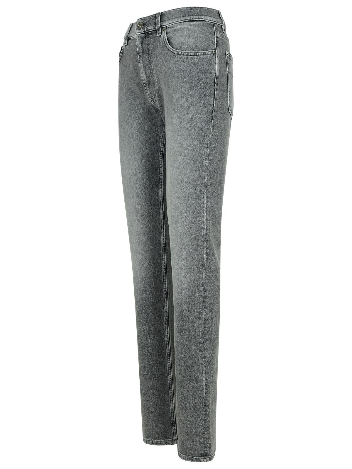 Versace Gray Cotton Jeans Man - 2