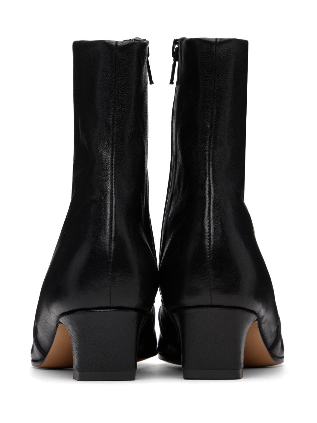 Black 'The Nevada' Stretch Low Boots - 2