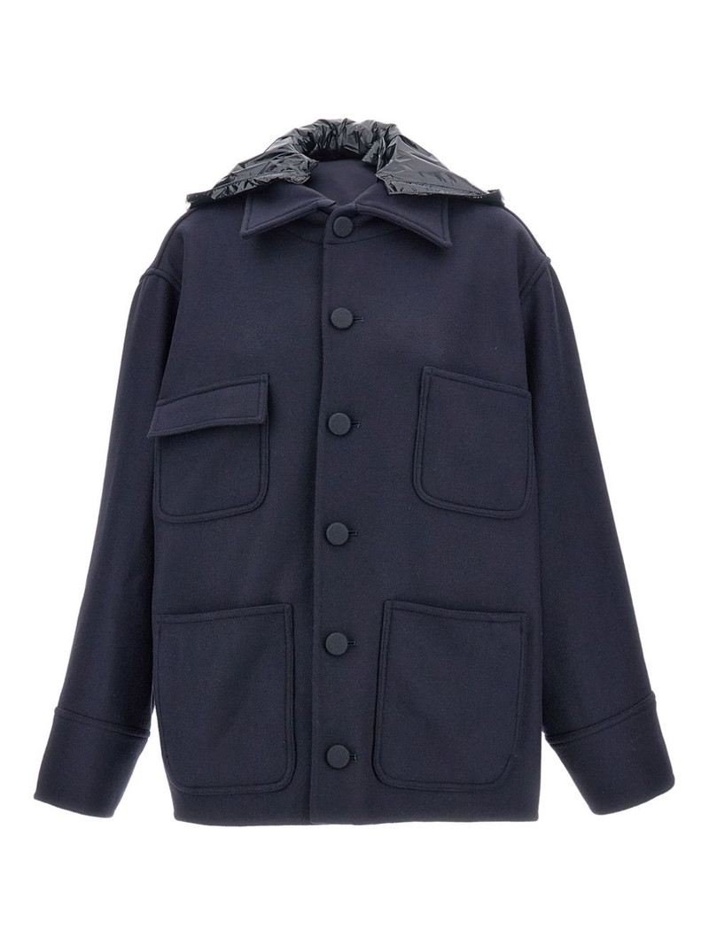patch-pocket hooded jacket 1