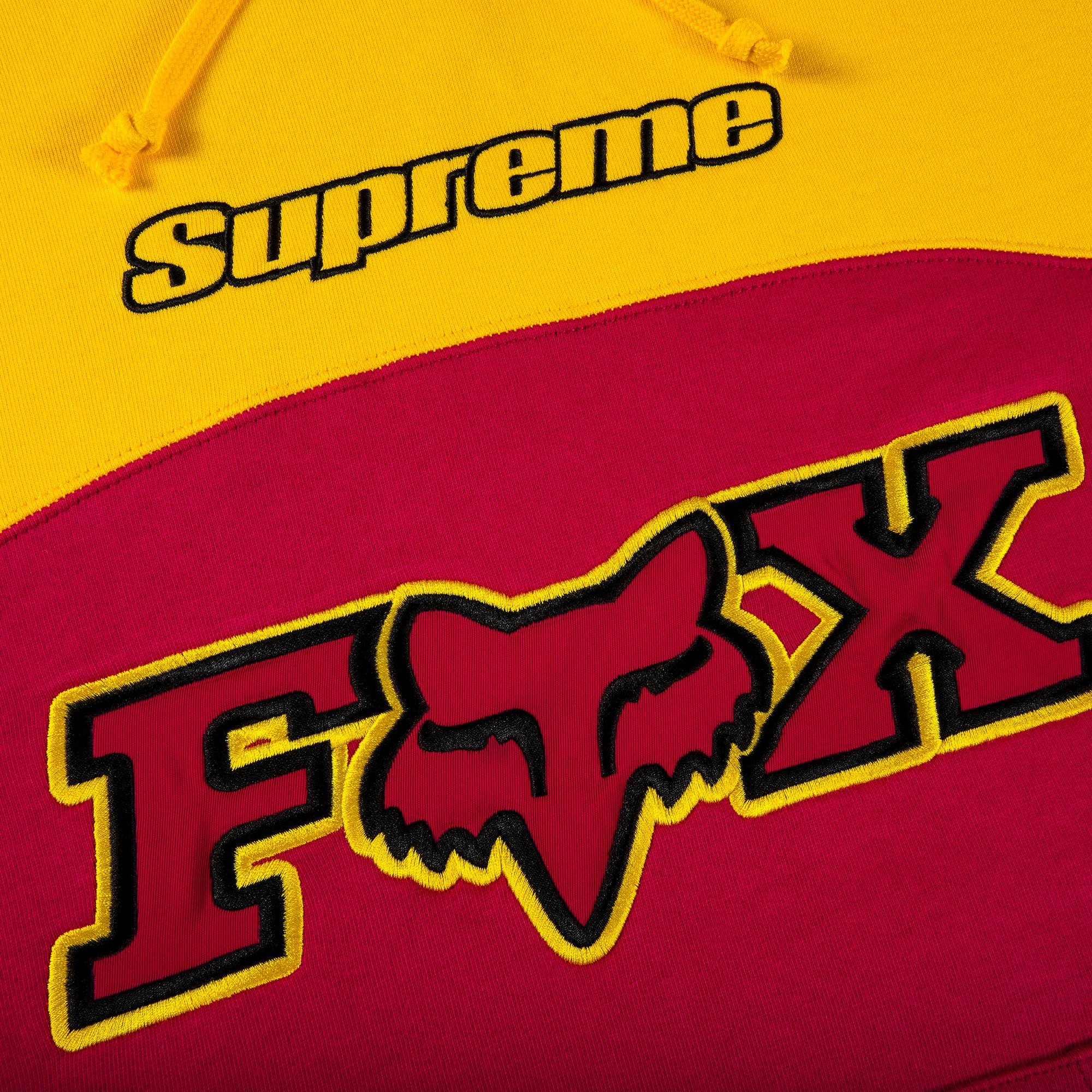 Supreme x Fox Racing Hooded Sweatshirt 'Pink' - 2