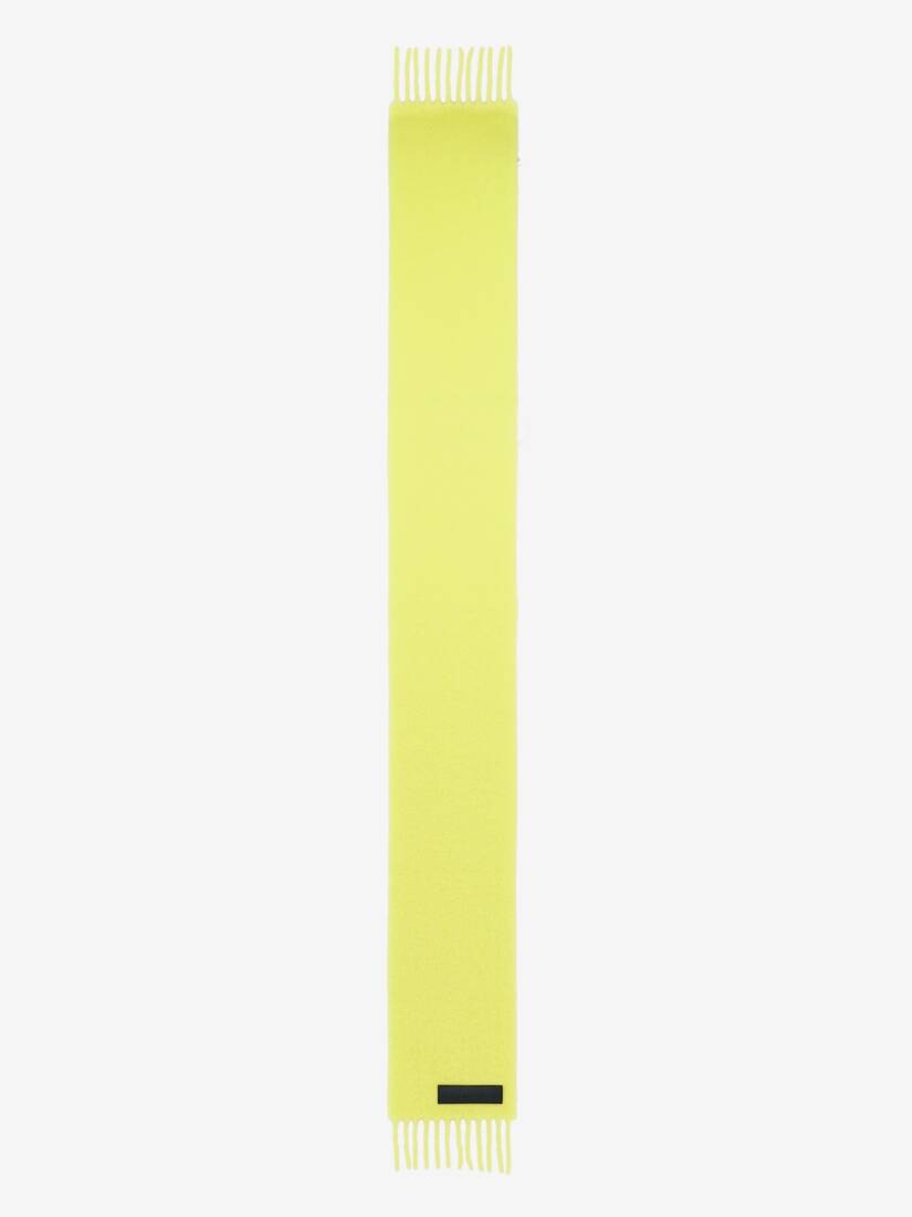 Solid Patch Scarf - 1