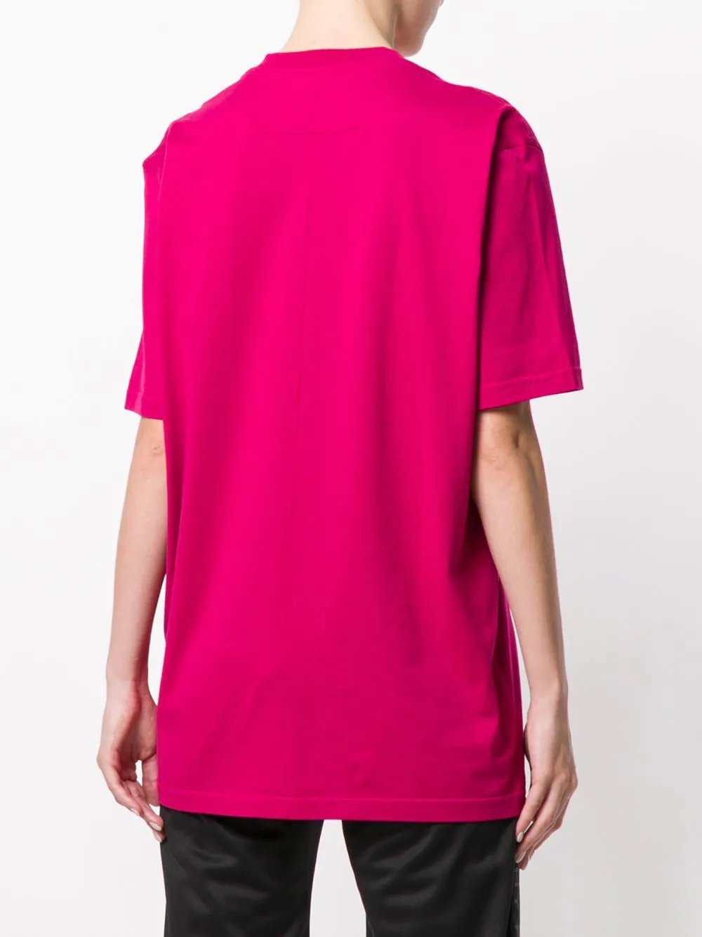 pin-up print T-shirt - 4