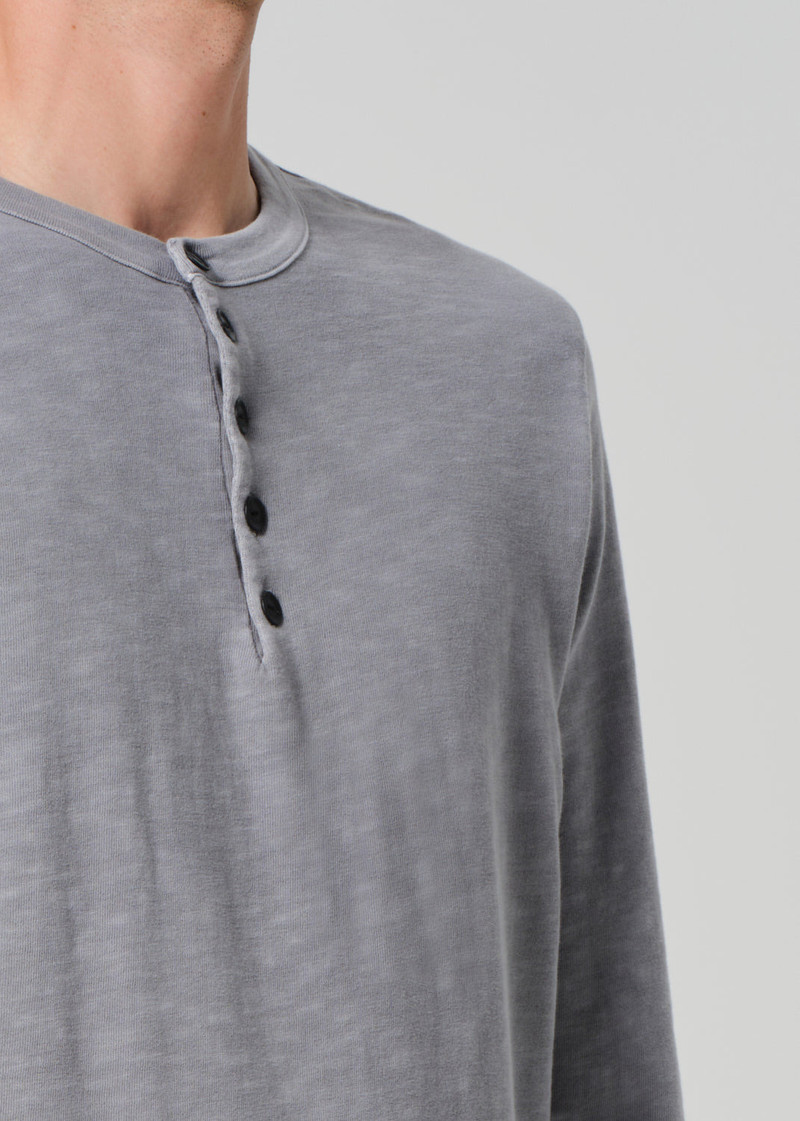 Classic Henley In Moonstone 5