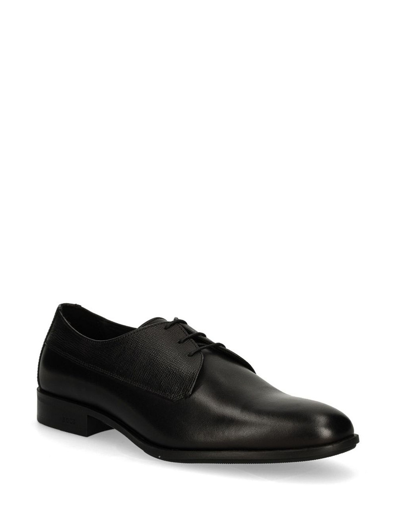 BOSS leather derby shoes outlook