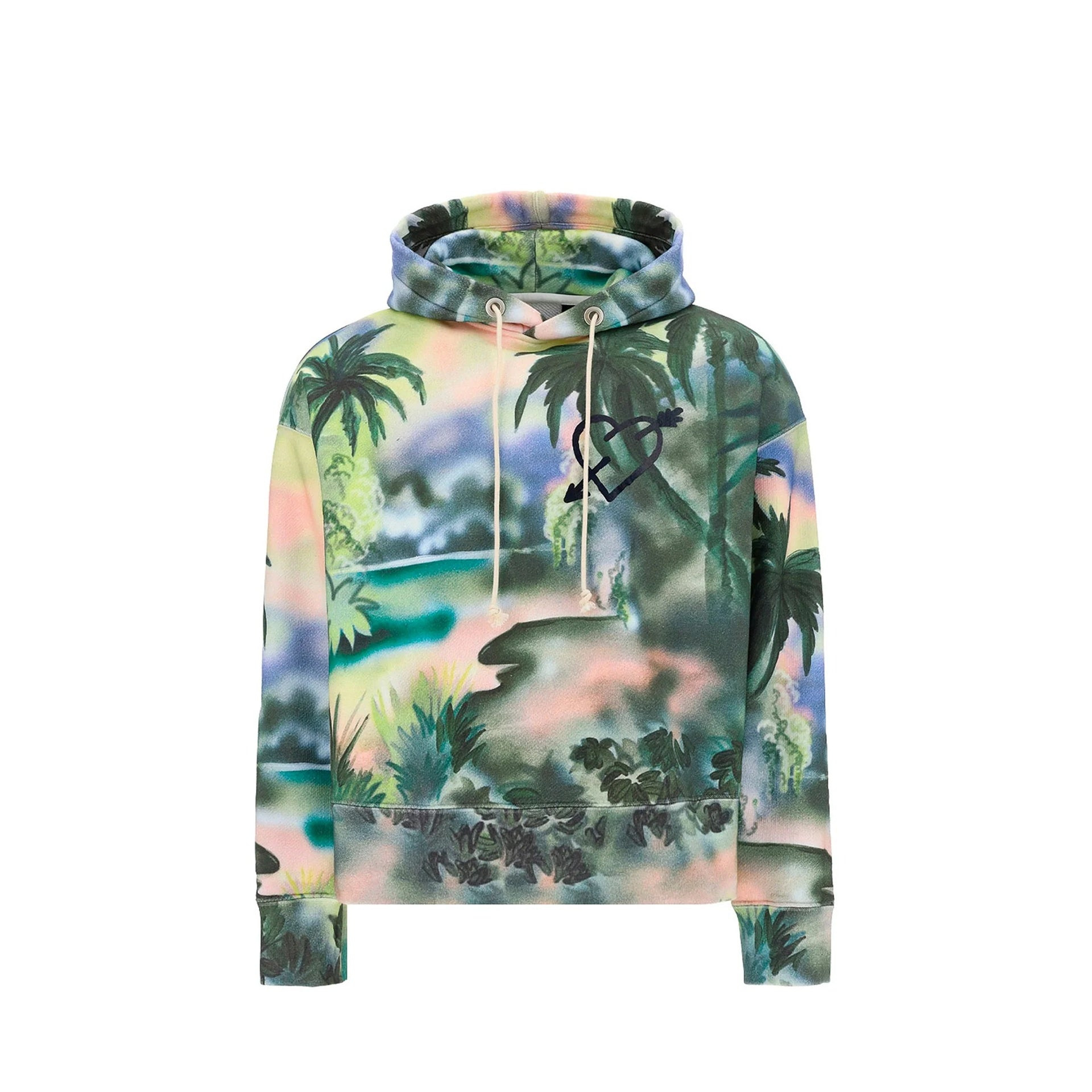 Palm Angels Cotton Hooded Sweatshirt Men - 4
